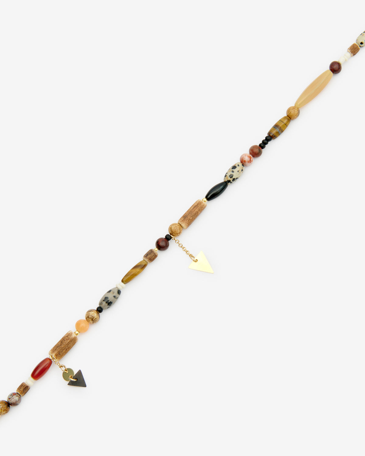 Yulian 스톤, 우즈, 펜던트 네크리스 - 자연스러운 - Man - 3