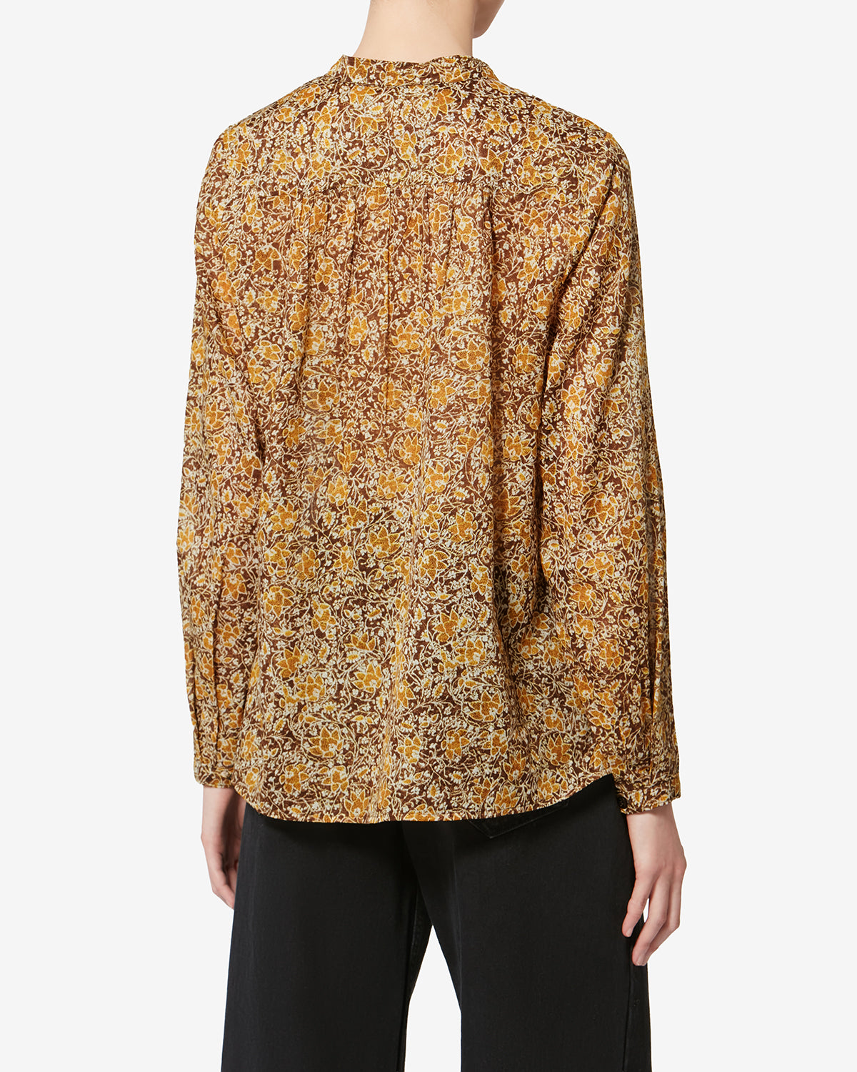 MARIA TOP Woman khaki | ISABEL MARANT Official online store