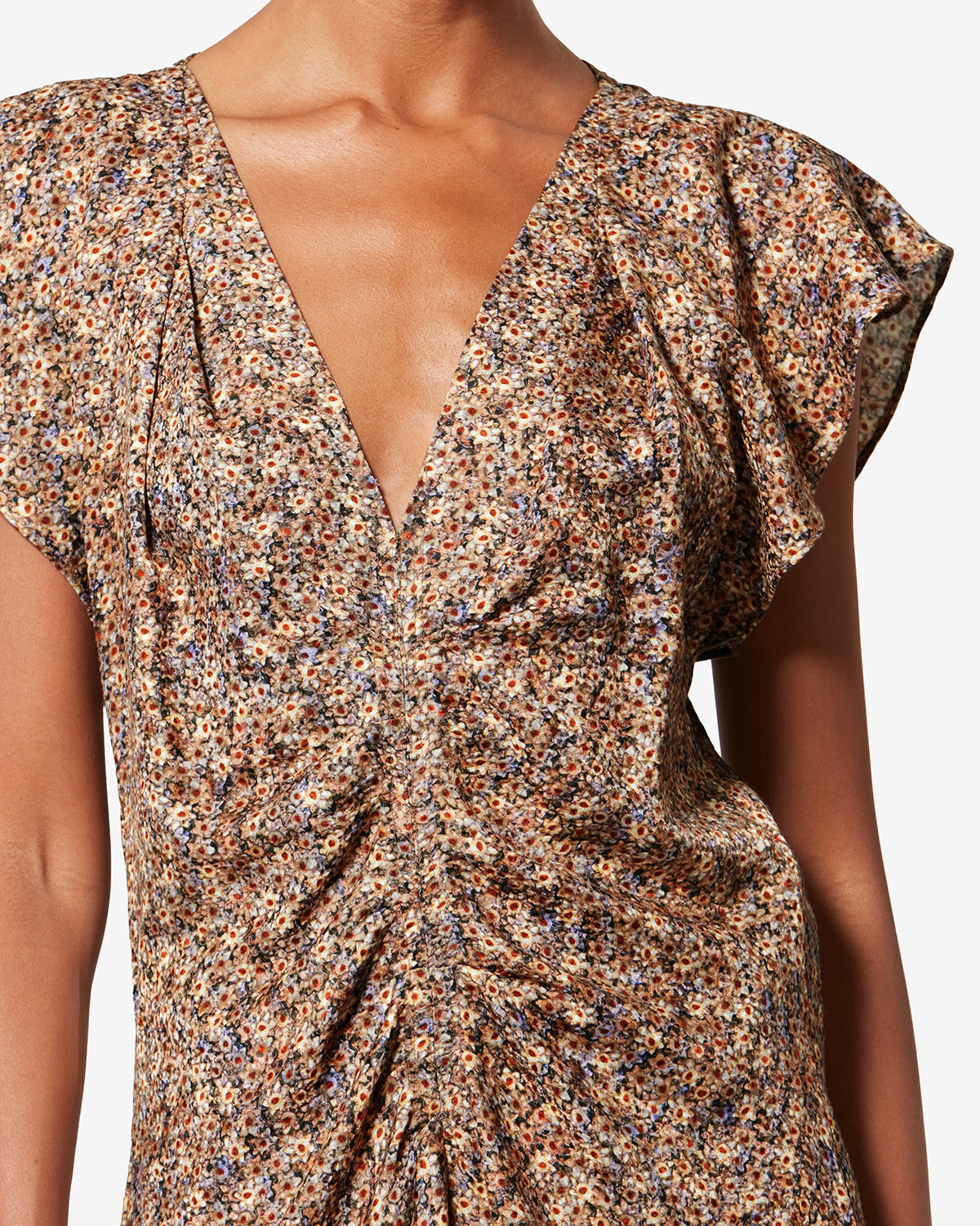 LONEA TOP Woman ochre | ISABEL MARANT Official online store