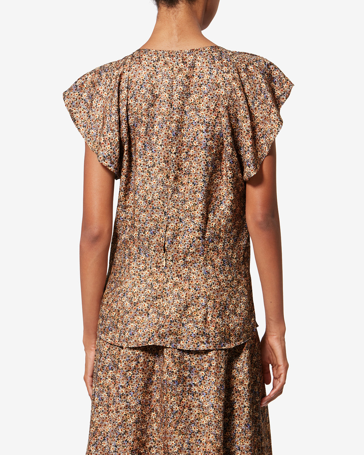 LONEA TOP Woman ochre | ISABEL MARANT Official online store