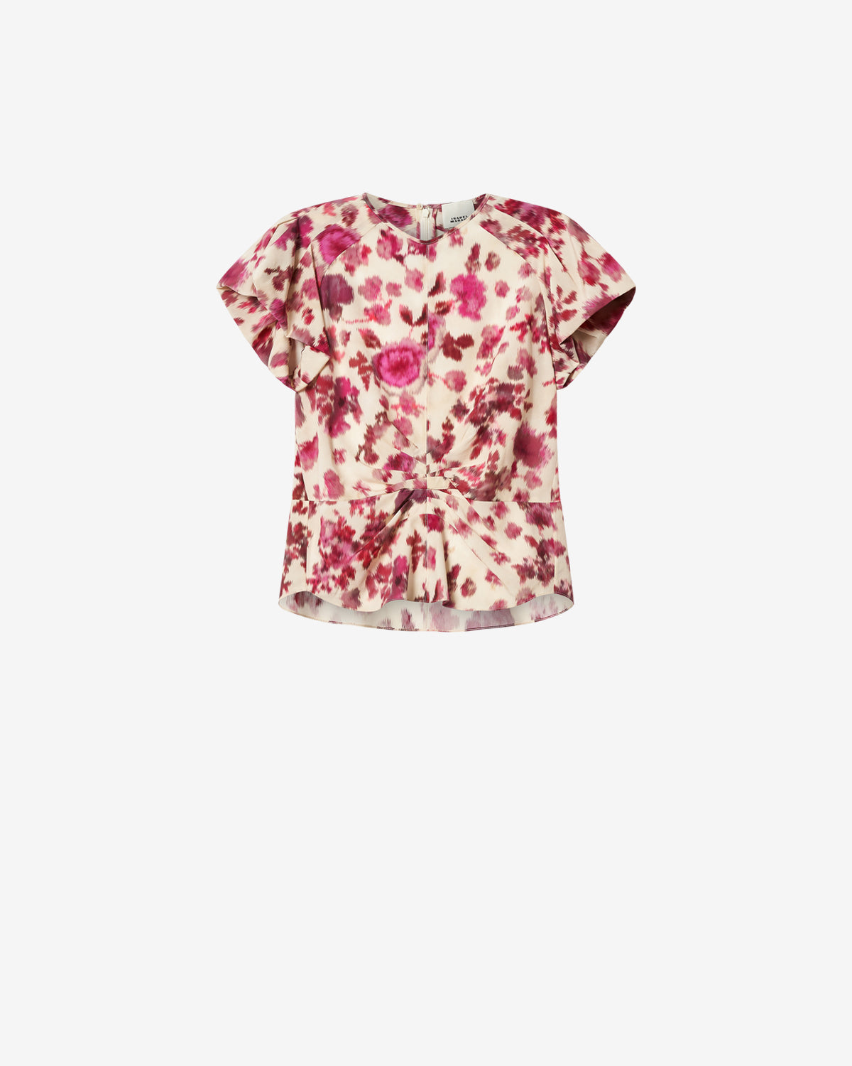 TULLYA TOP Woman pink | ISABEL MARANT Official online store