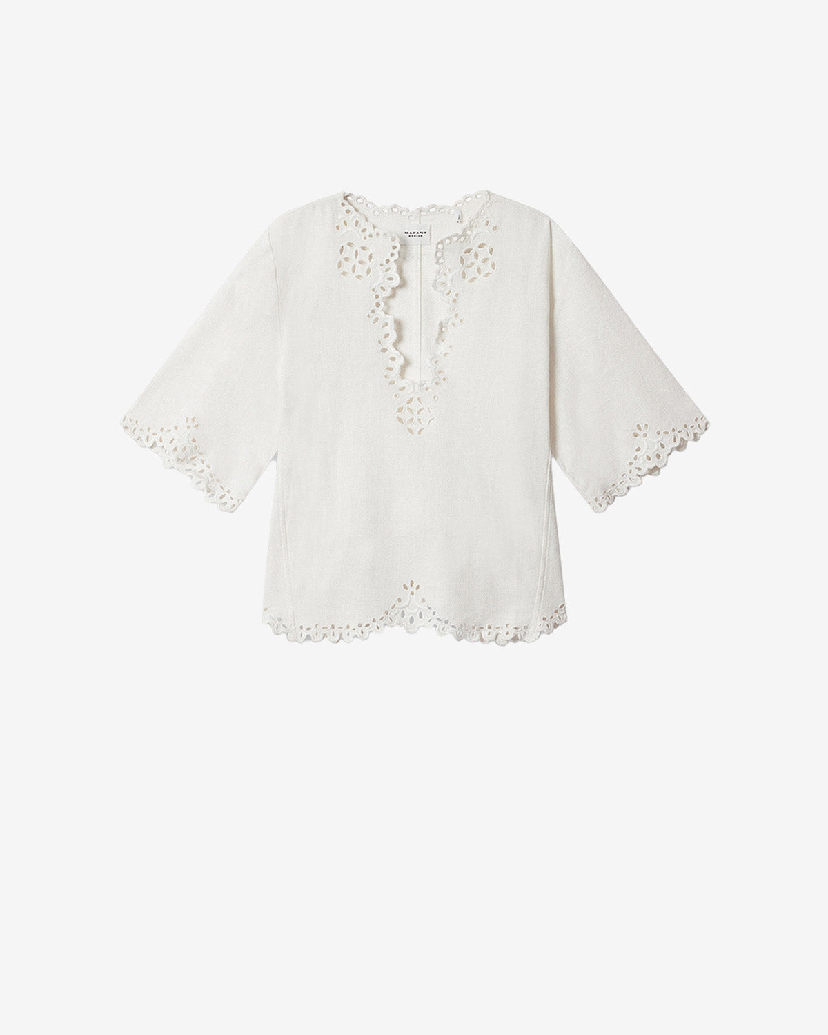 SHANA TOP Woman white | ISABEL MARANT Official online store