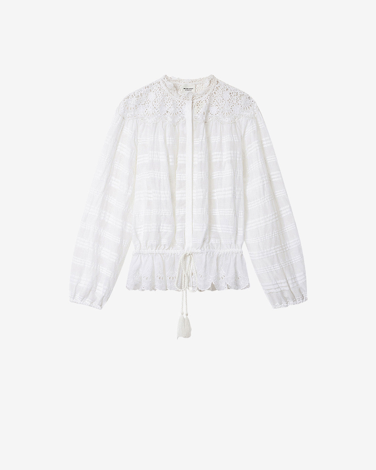 POLLY TOP Woman white | ISABEL MARANT Official online store