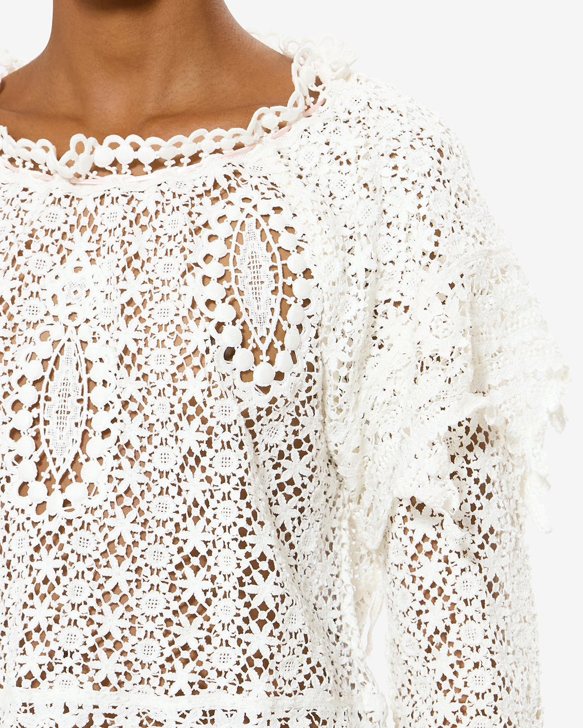HYLIANA TOP Woman white | ISABEL MARANT Official online store