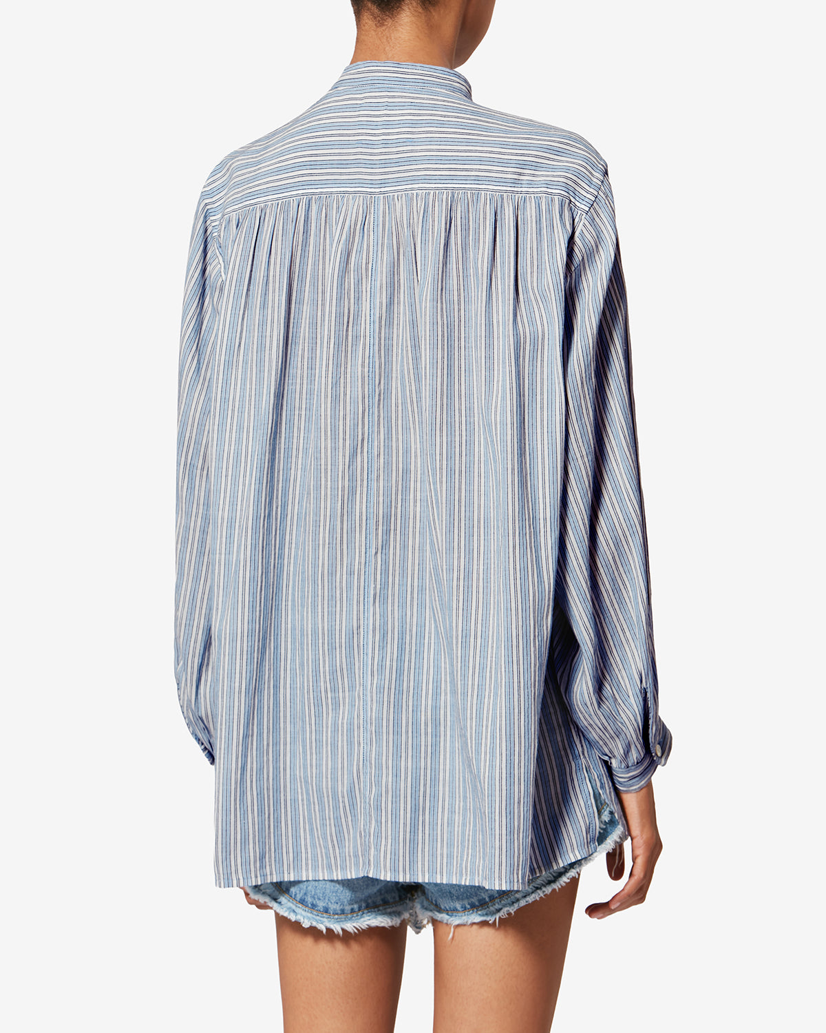 SAPHA TOP Woman blue | ISABEL MARANT Official online store