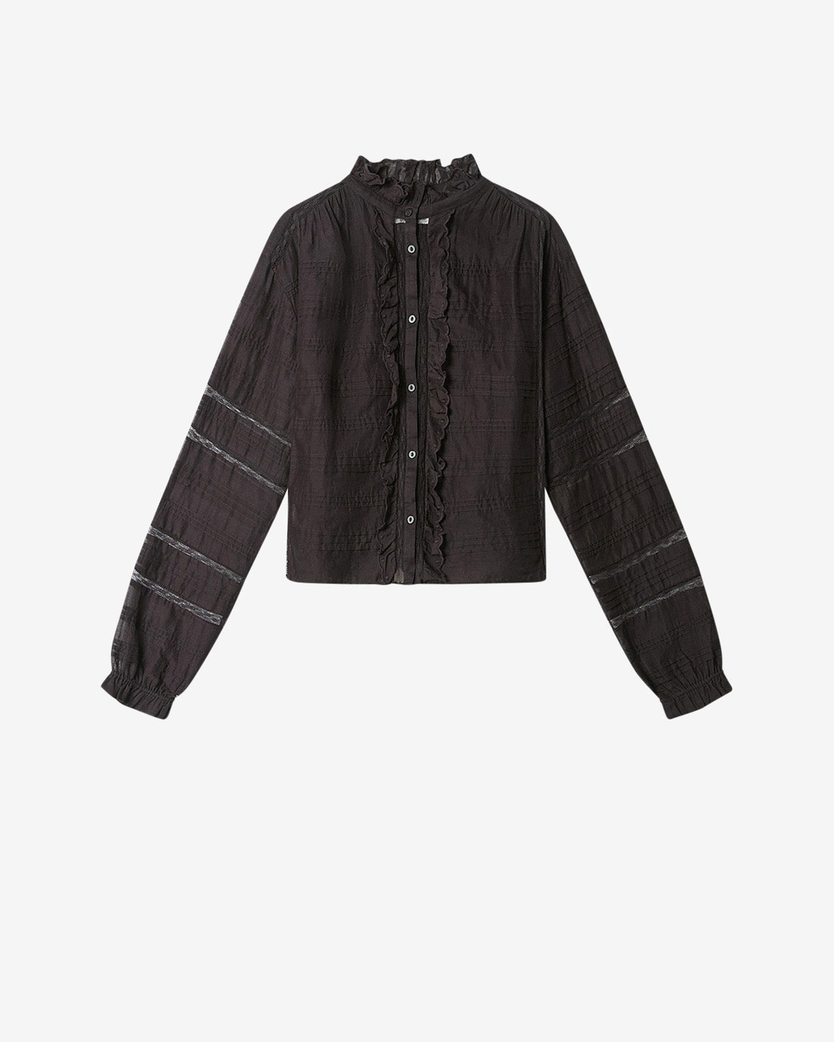 PELINE TOP Woman black | ISABEL MARANT Official online store