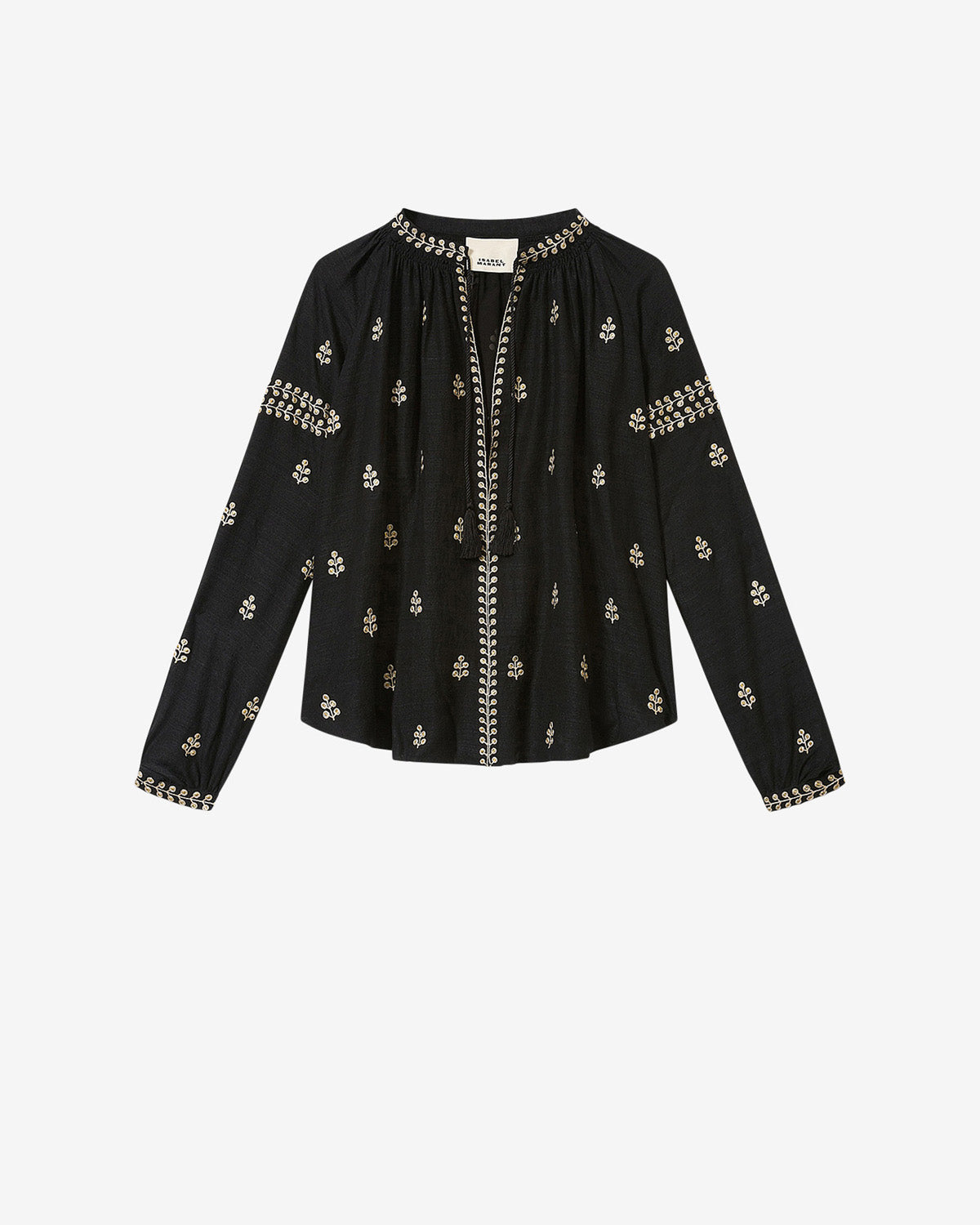 RODIS TOP Woman black | ISABEL MARANT Official online store