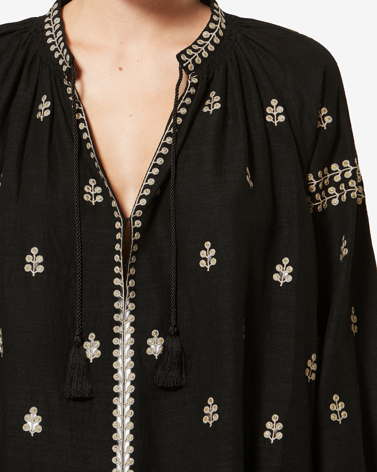 RODIS TOP Woman black | ISABEL MARANT Official online store