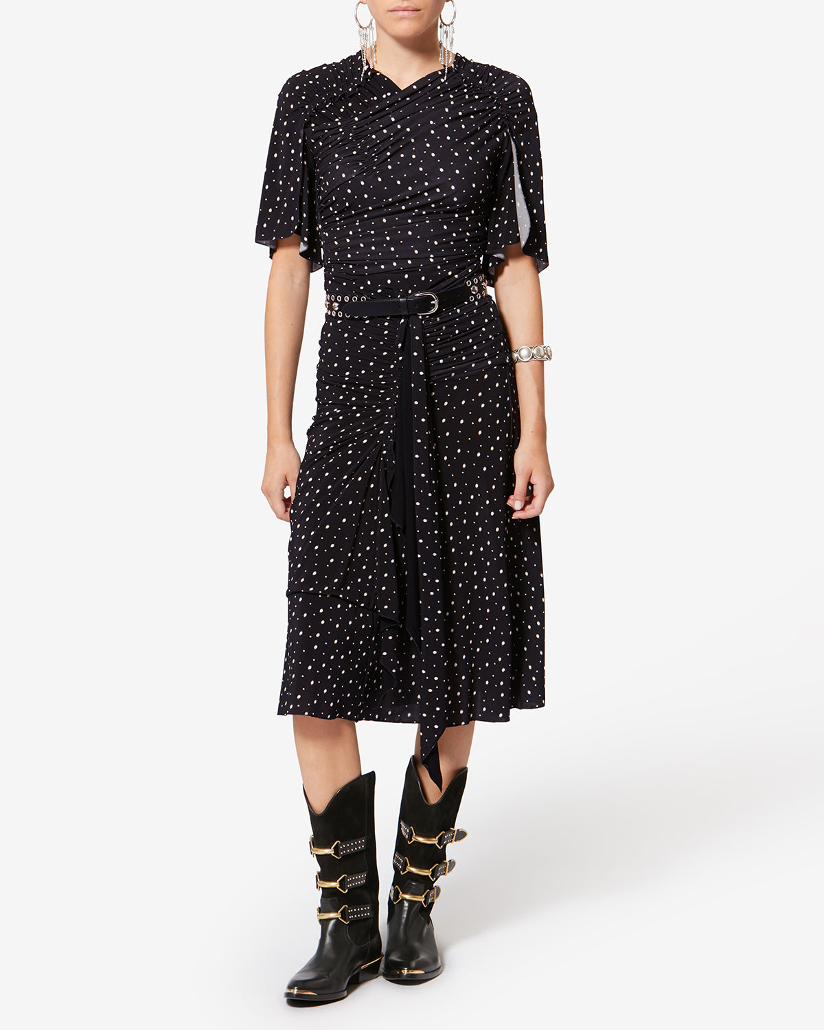 Haut / top garla - Noir et écru - Woman - 1