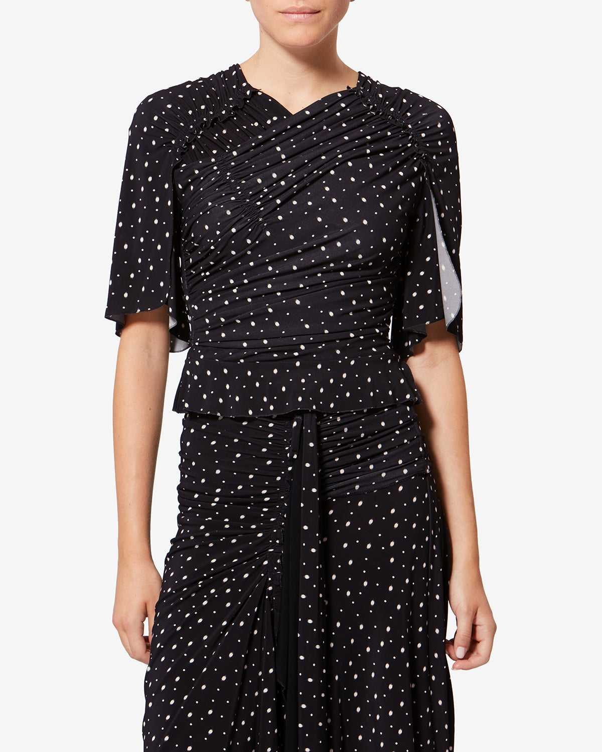 Haut / top garla - Noir et écru - Woman - 3