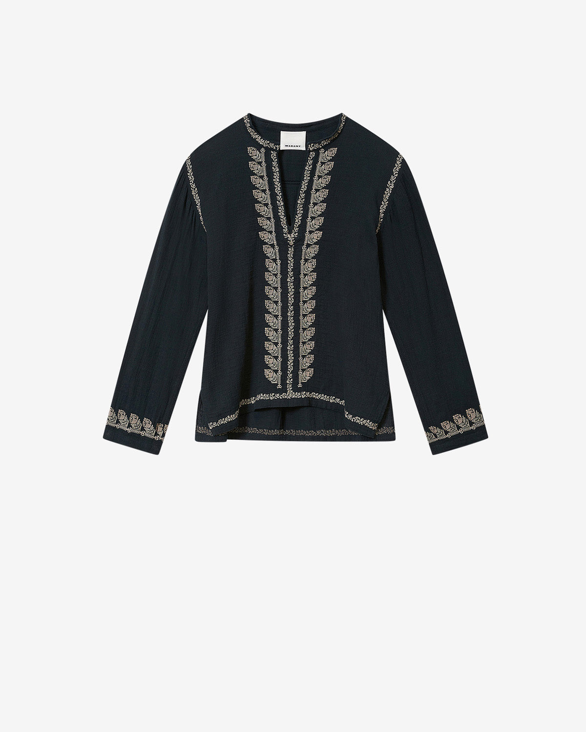 CIZALIE TOP Man black | ISABEL MARANT Official online store