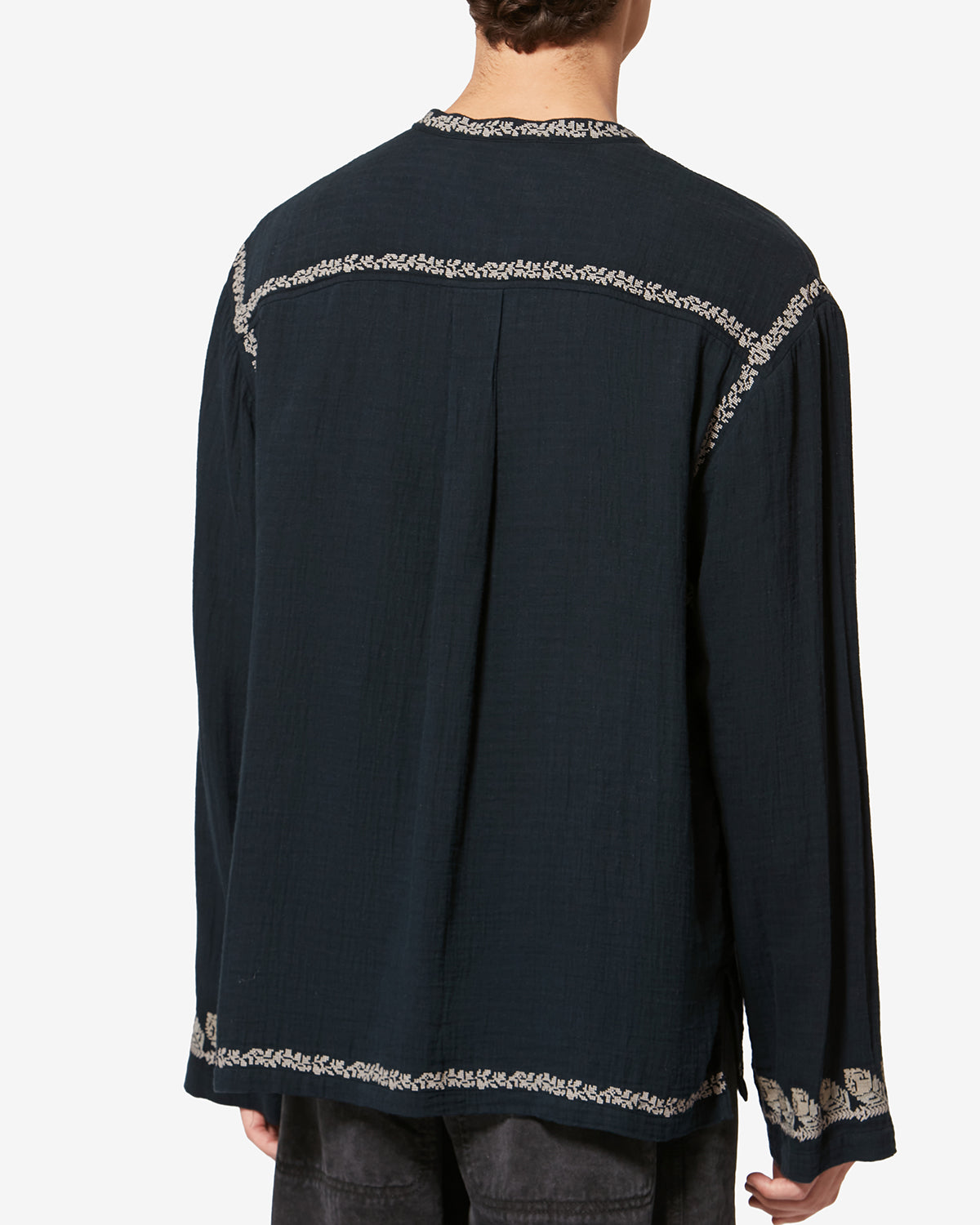 CIZALIE TOP Man black | ISABEL MARANT Official online store
