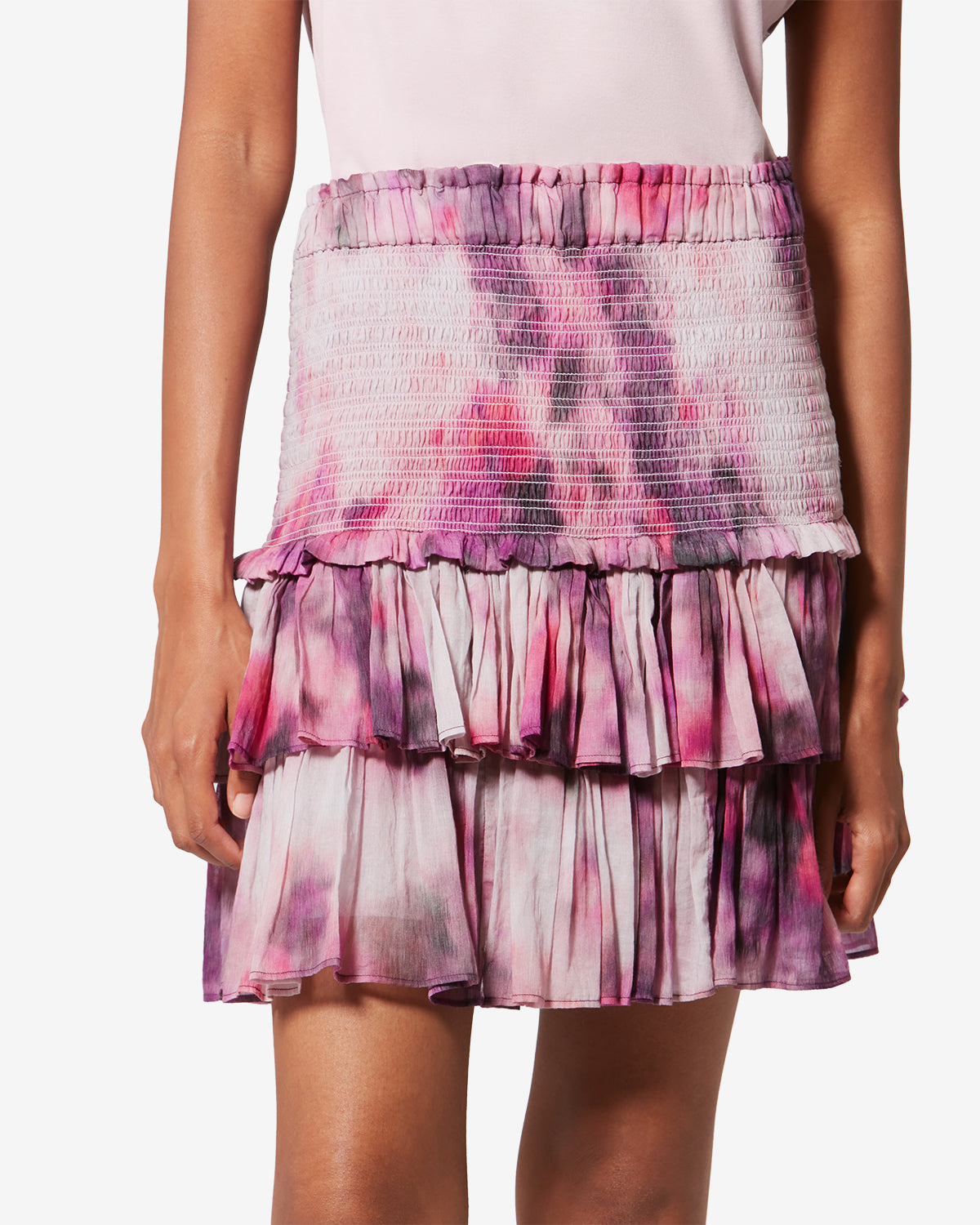 NAOMI SKIRT Woman pink | ISABEL MARANT Official online store