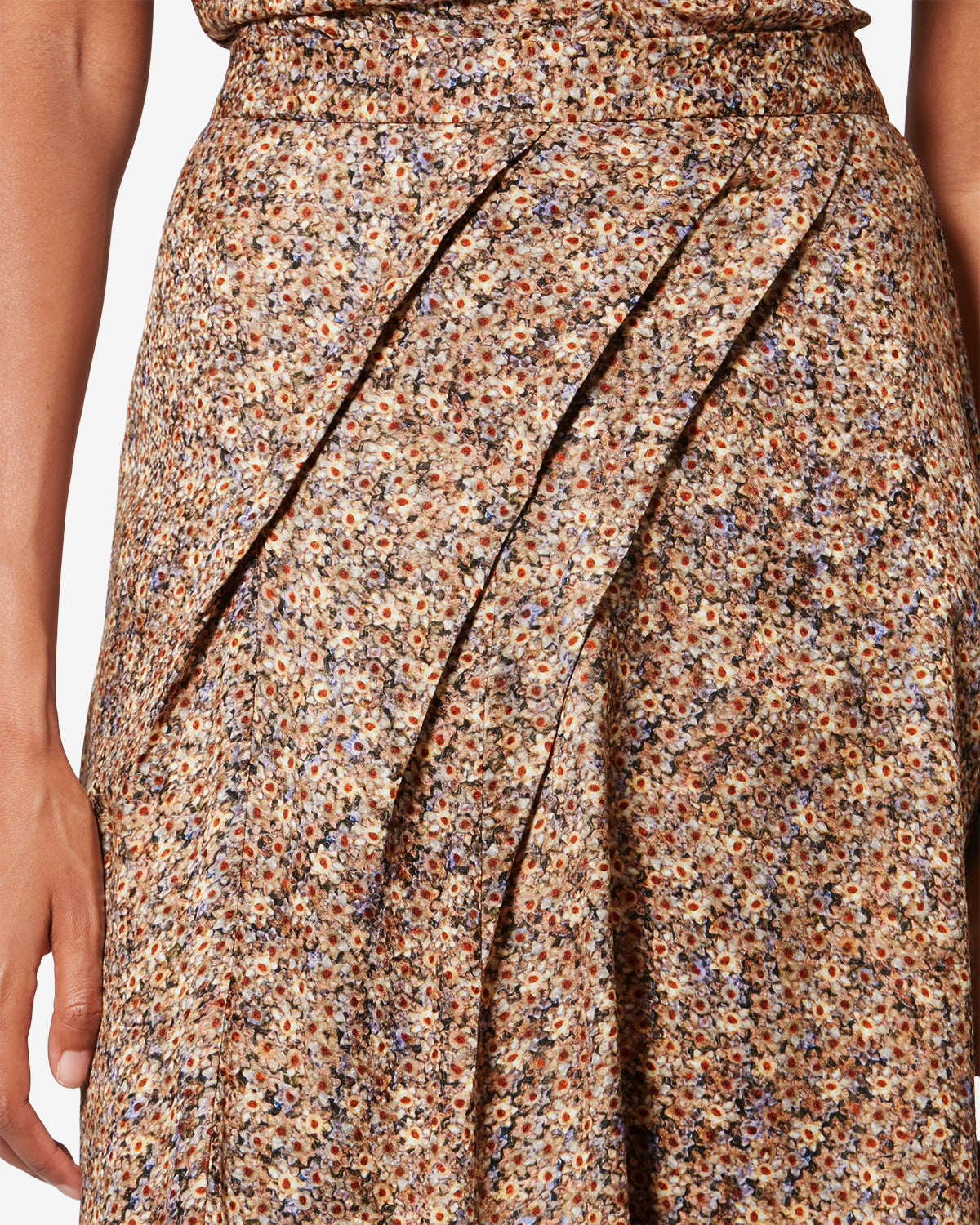 CACIA SKIRT Woman ochre | ISABEL MARANT Official online store