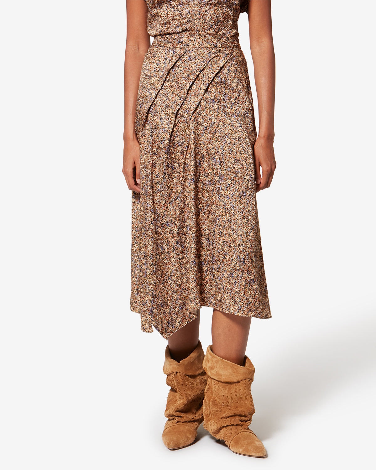 CACIA SKIRT Woman ochre | ISABEL MARANT Official online store