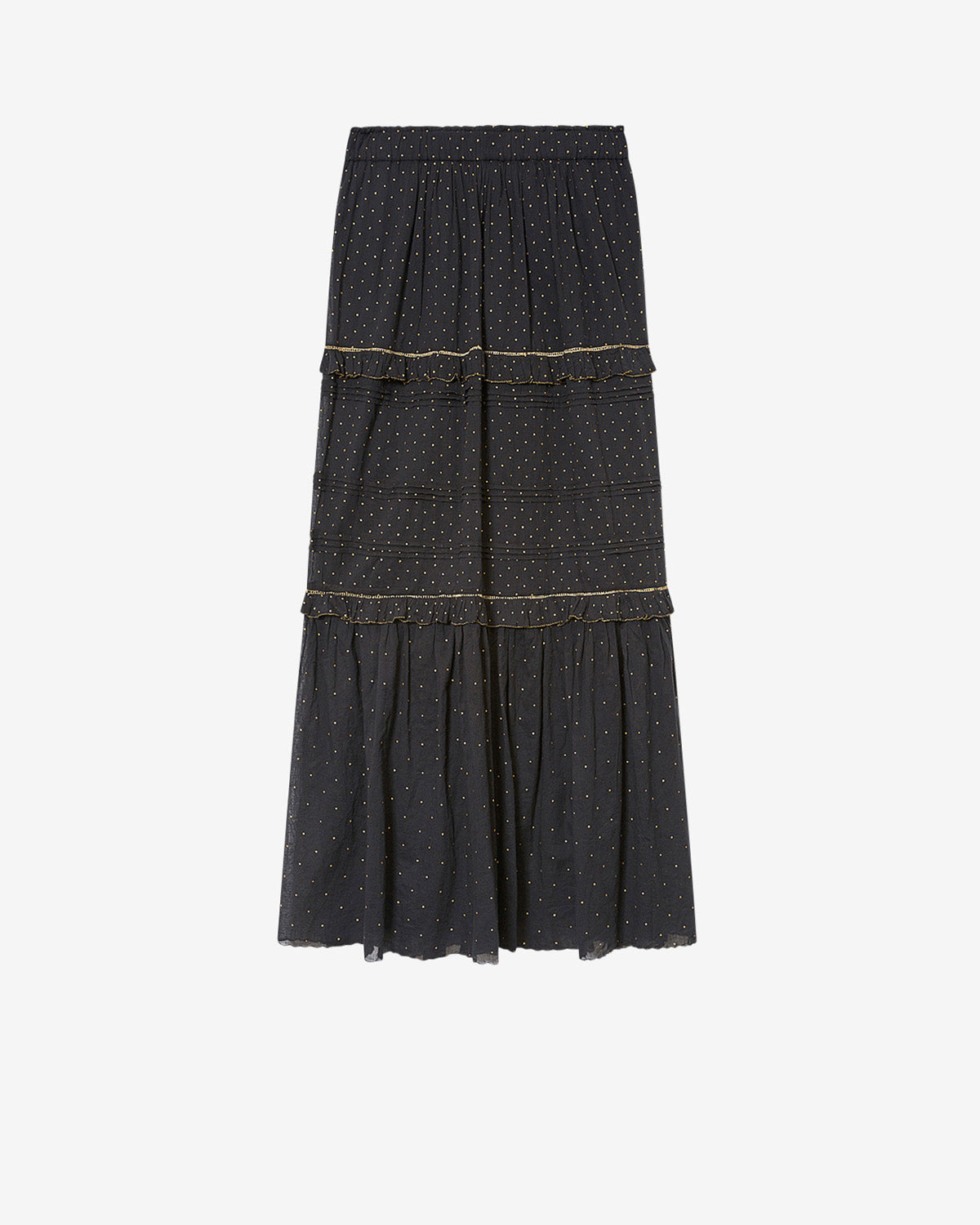 VOLODIA SKIRT Woman black | ISABEL MARANT Official online store