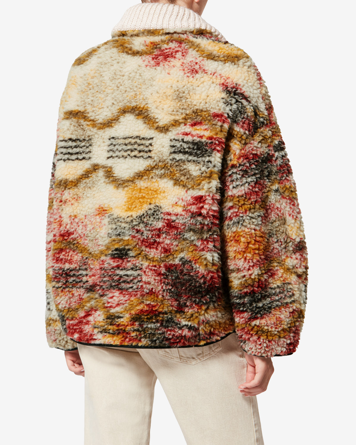 MARNER COAT Woman ecru-ochre | ISABEL MARANT Official online store