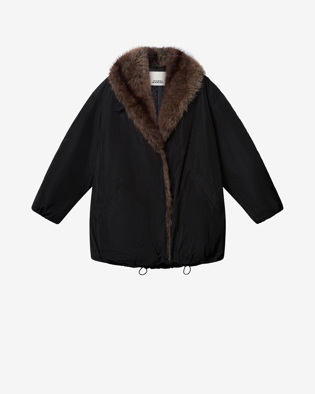 CARDINE COAT Woman black | ISABEL MARANT Official online store