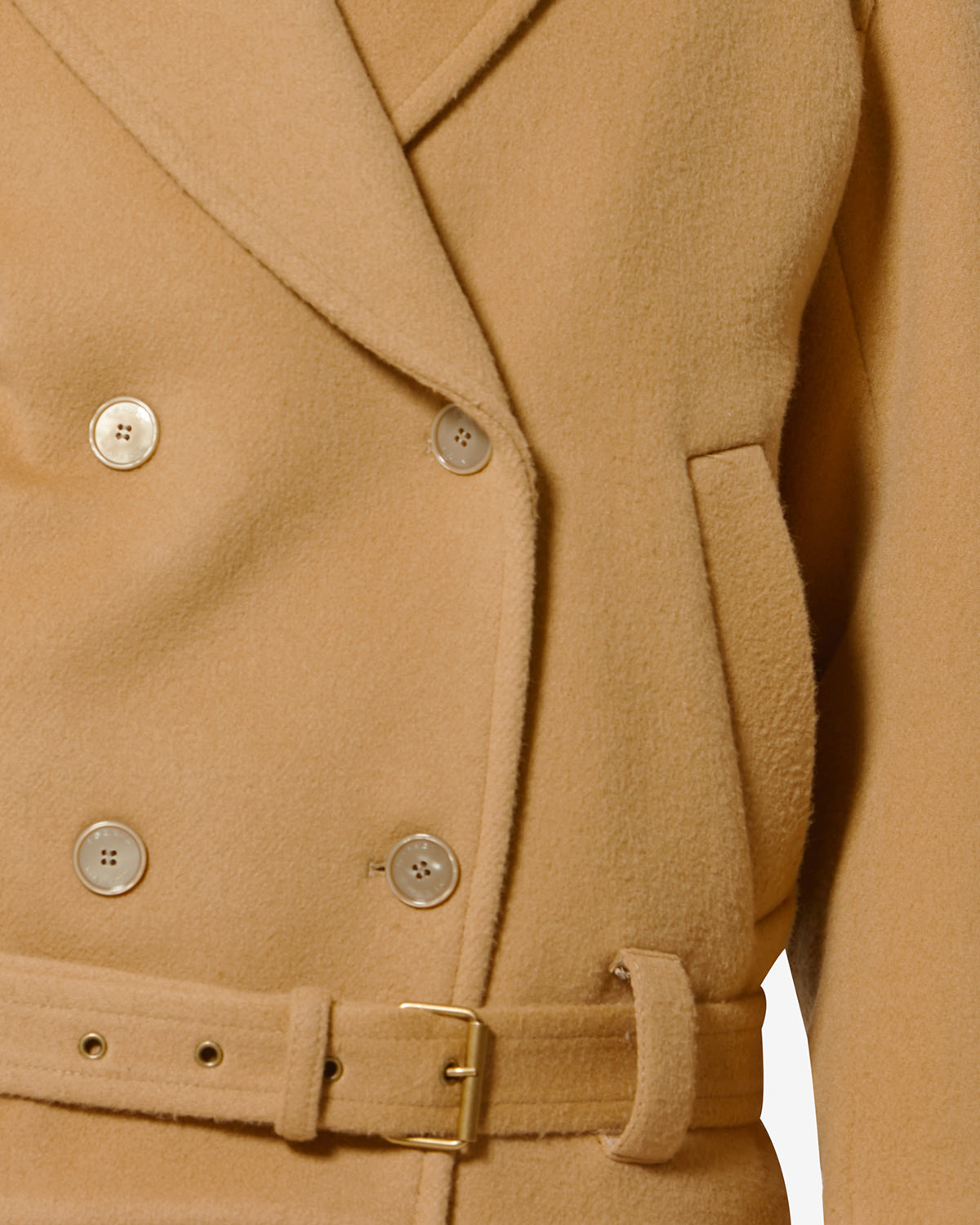 WARNA COAT Woman camel | ISABEL MARANT Official online store