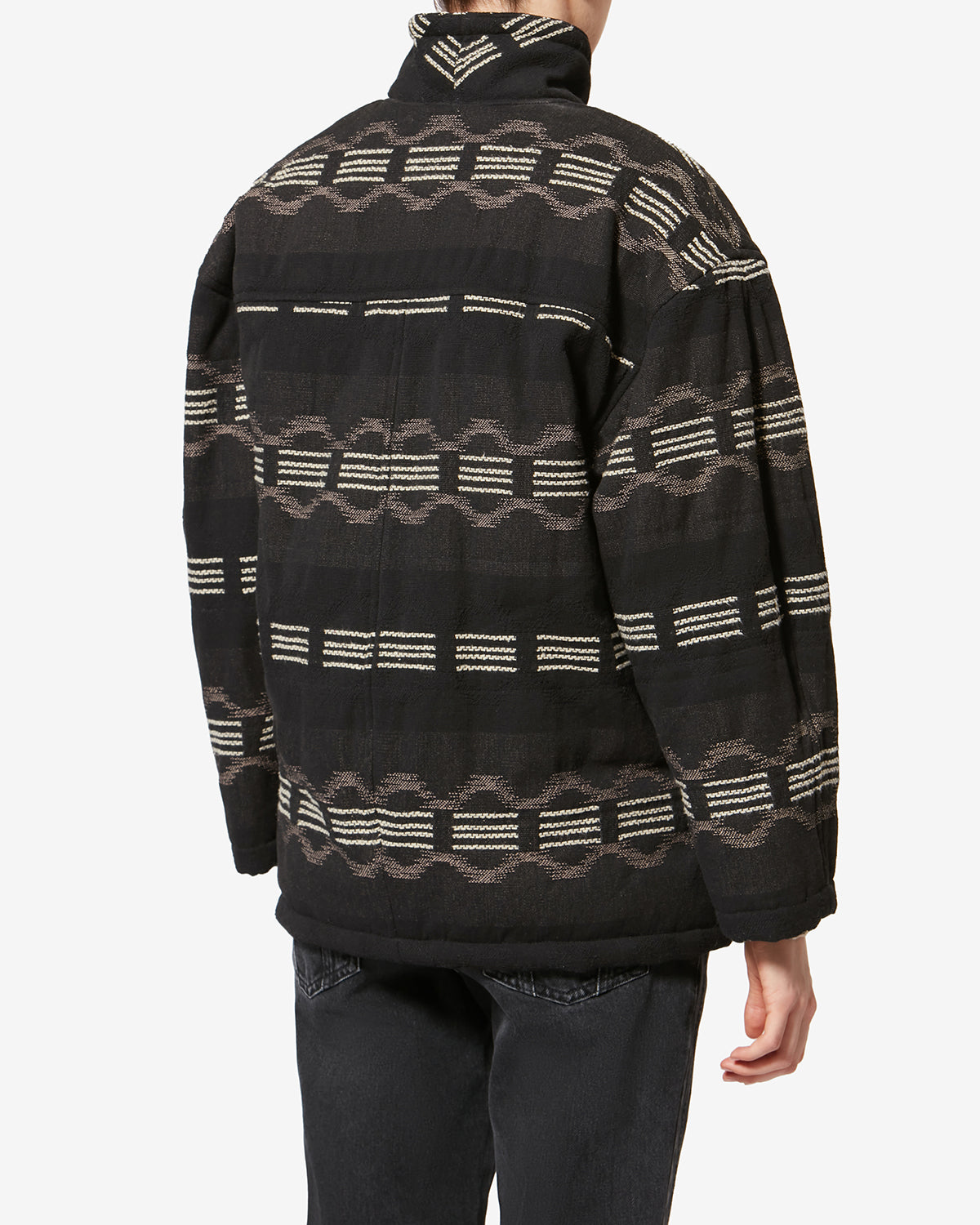 QAYLA COAT Woman black | ISABEL MARANT Official online store