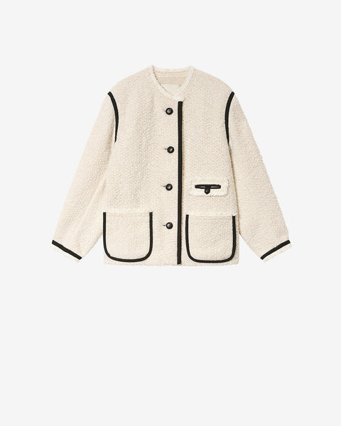 MAYLIN COAT Woman ecru | ISABEL MARANT Official online store