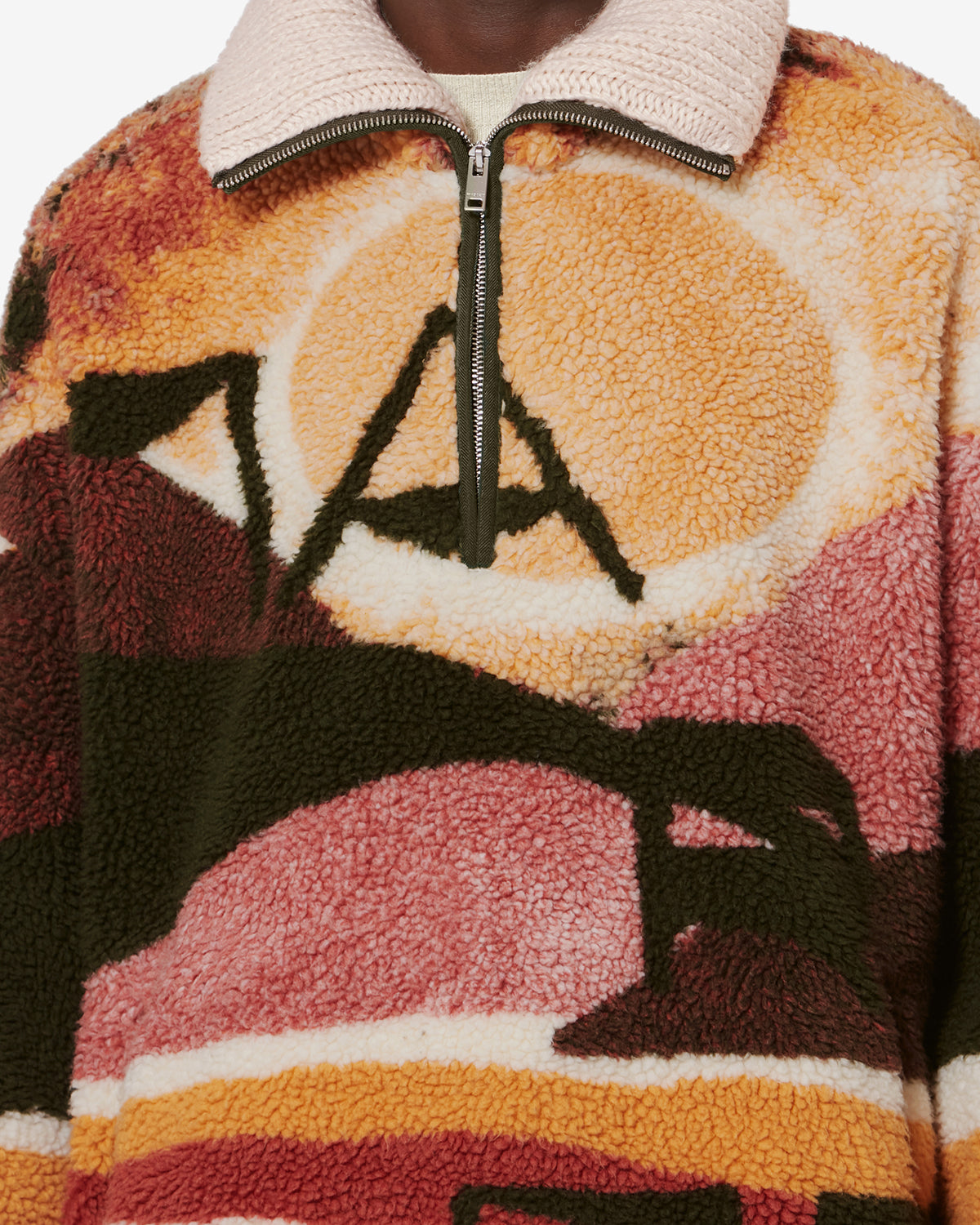 Marley desert print fleece jacket - Multicolor - Man - 2