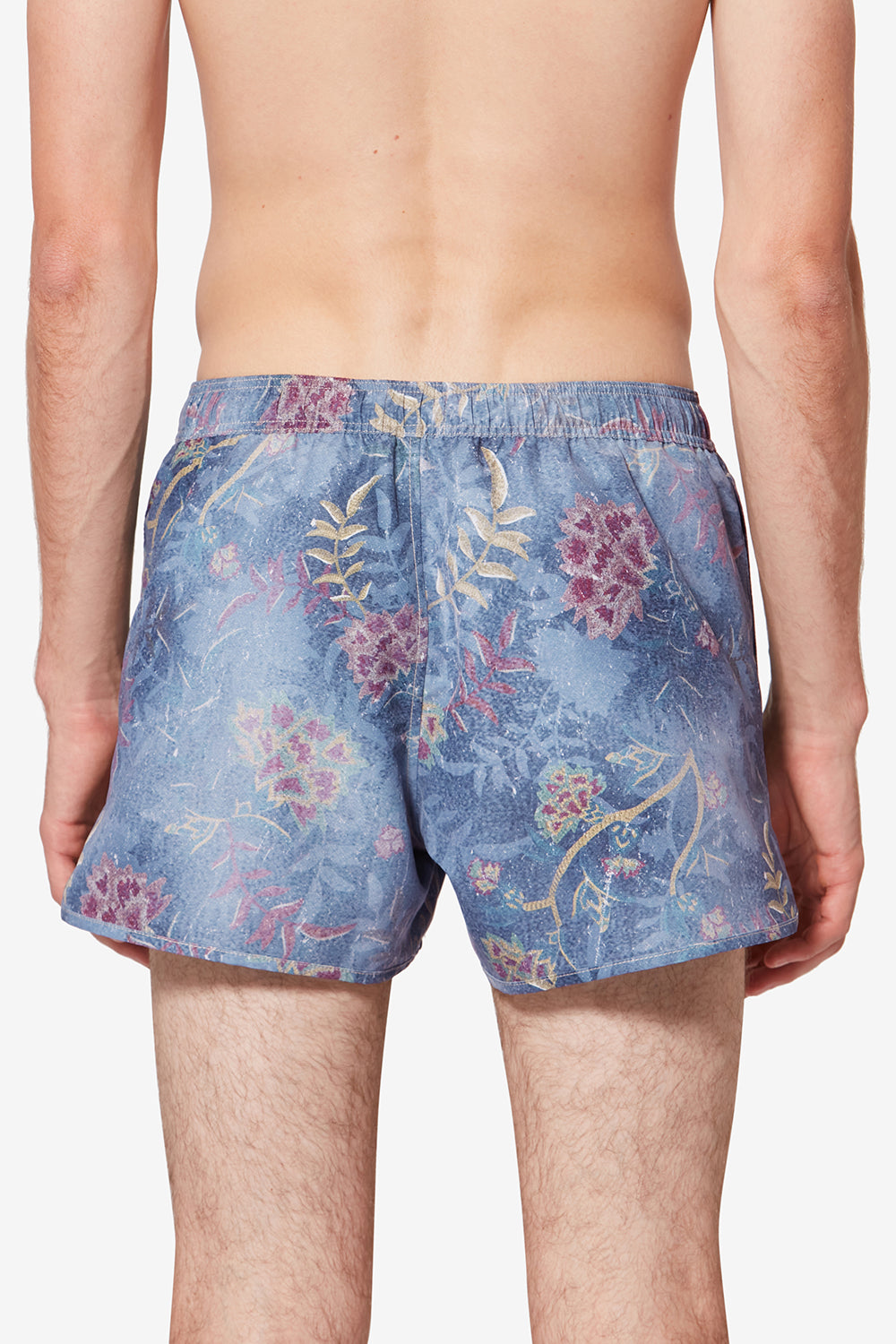 Short de bain vincente à imprimé tropical - Bleu - Man - 5