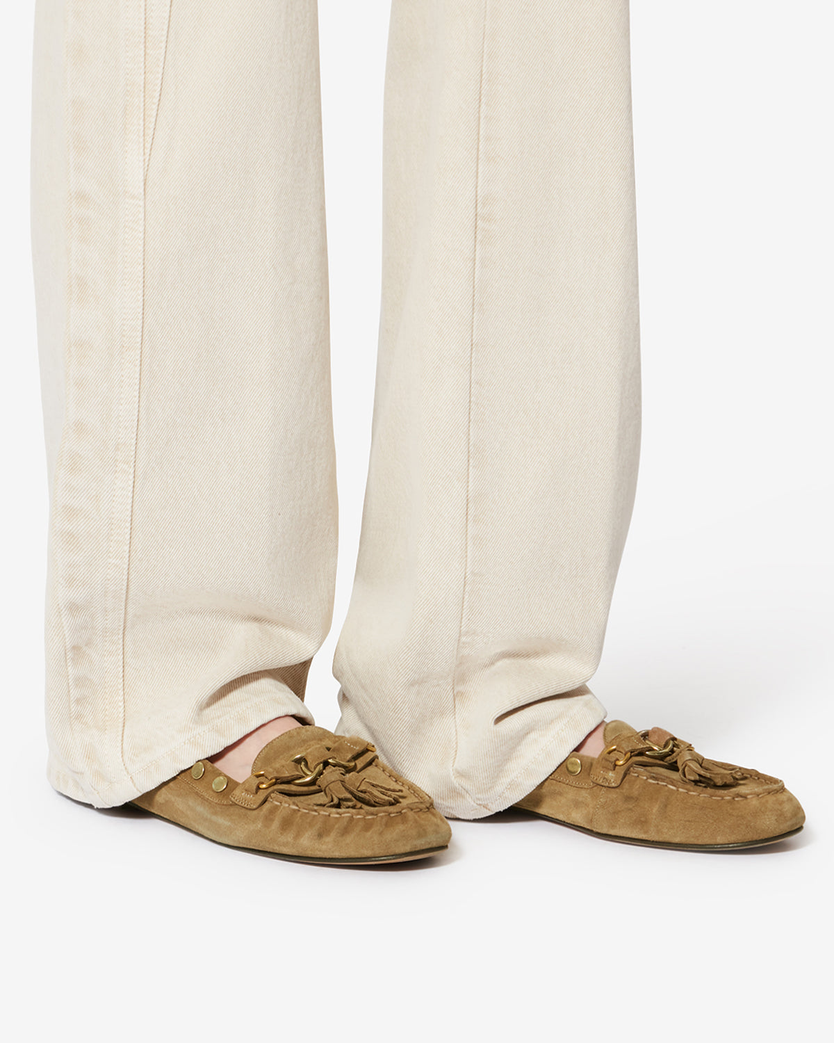 FAXEL LOAFERS Woman taupe | ISABEL MARANT Official online store