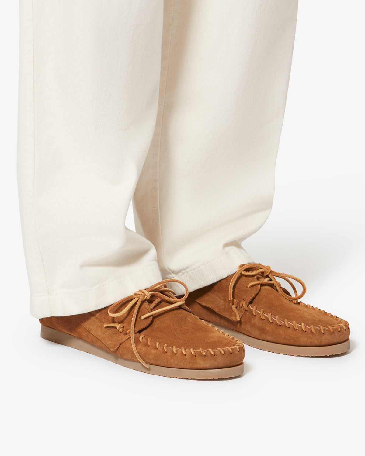 FENLIS LOAFERS Man cognac | ISABEL MARANT Official online store