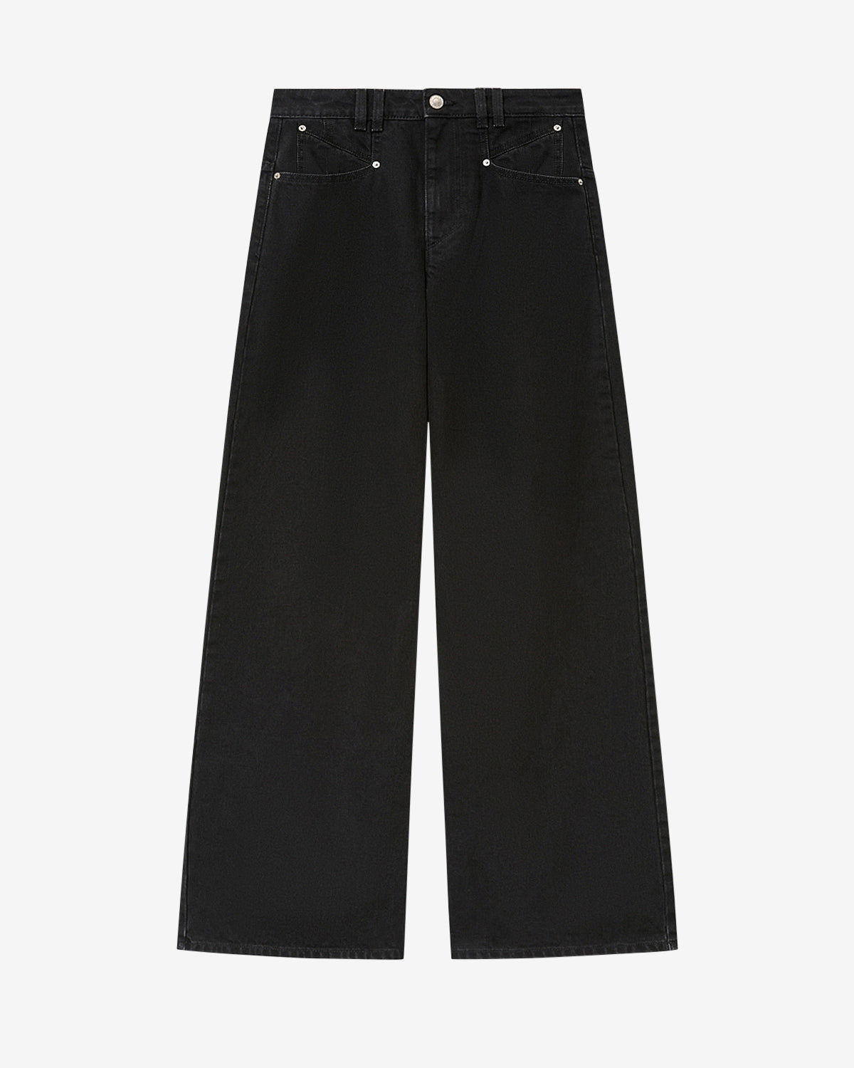 Lemony cotton pants - Black - Woman - 5