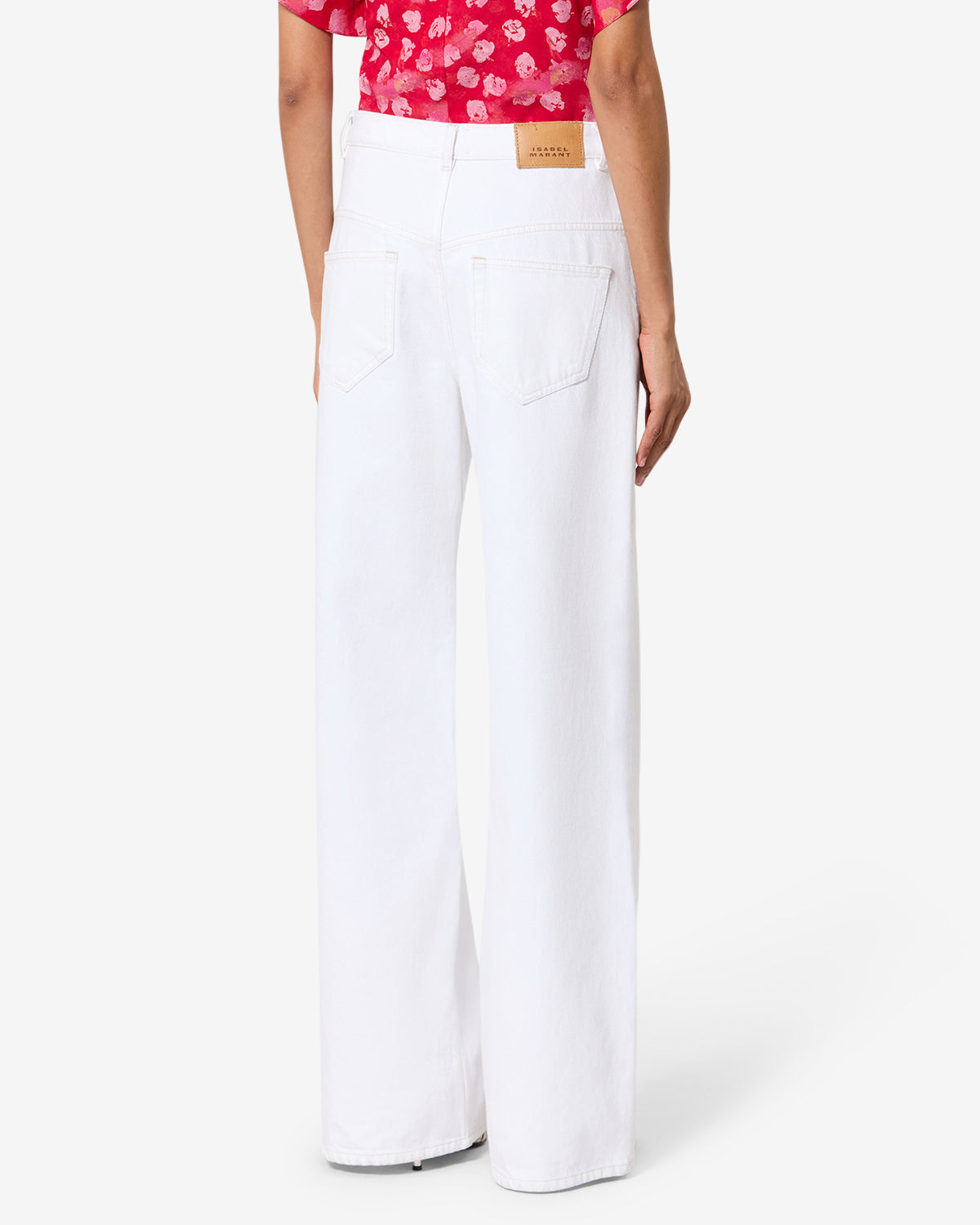 LEMONY PANTS Woman white | ISABEL MARANT Official online store