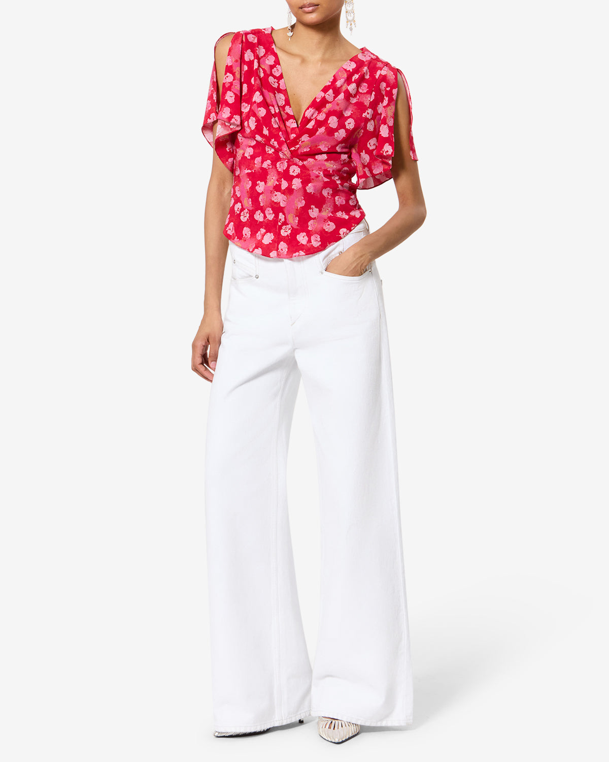 LEMONY PANTS Woman white | ISABEL MARANT Official online store