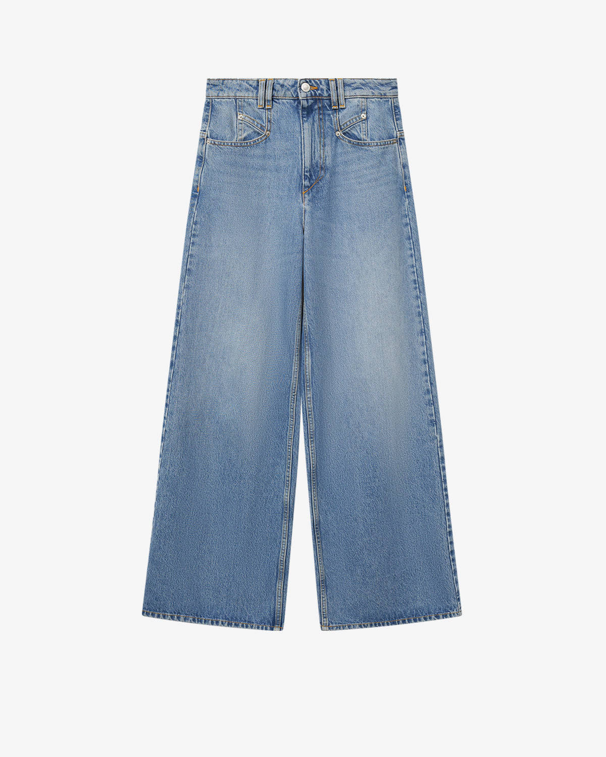 LEMONY PANTS Woman light blue | ISABEL MARANT Official online store