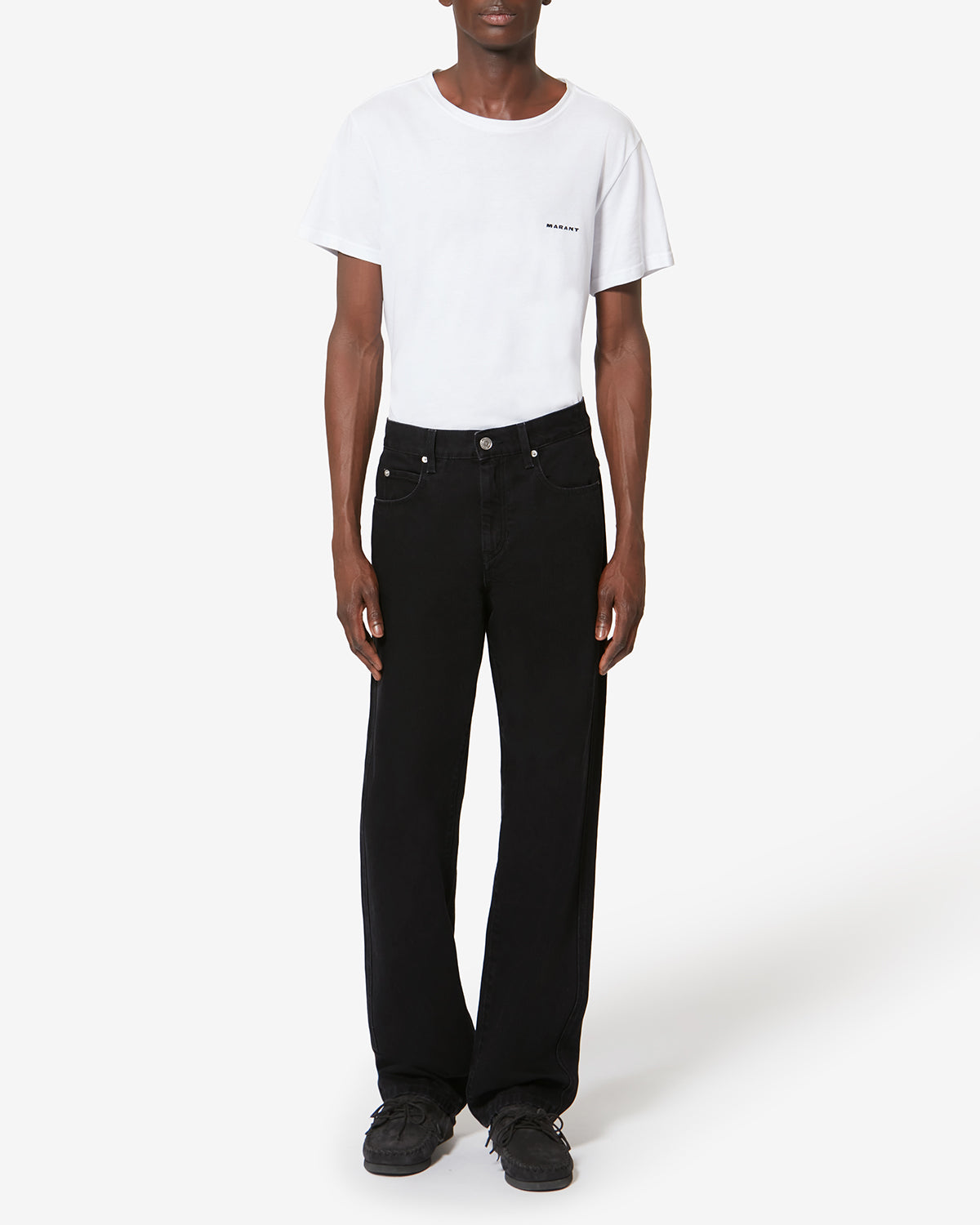 LEWYS PANTS Man black | ISABEL MARANT Official online store
