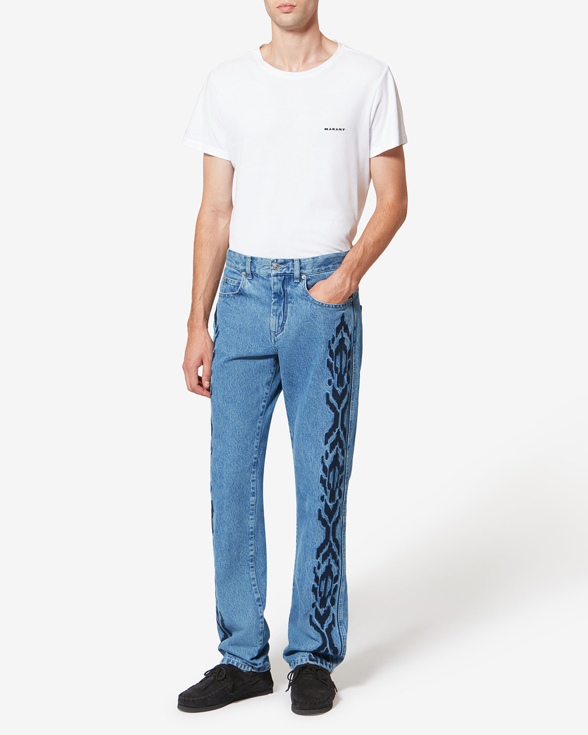 LEWYS PANTS Man blue | ISABEL MARANT Official online store