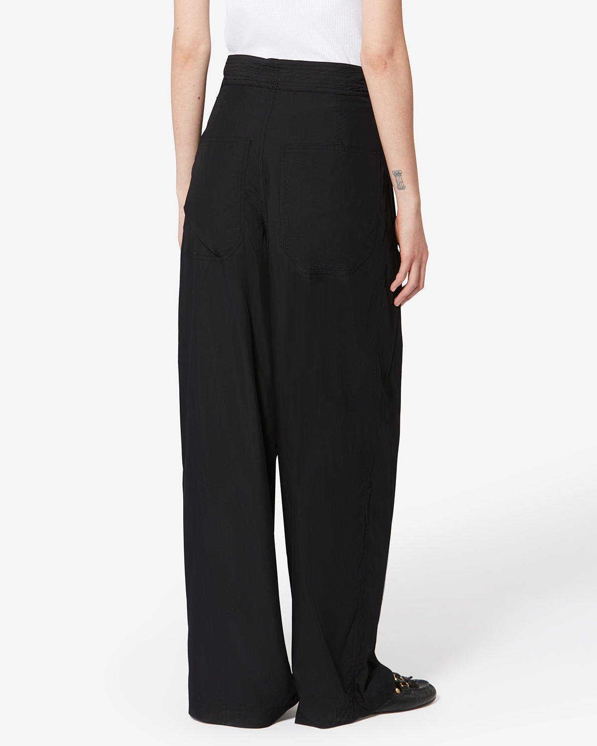 INAYA PANTS Woman black | ISABEL MARANT Official online store