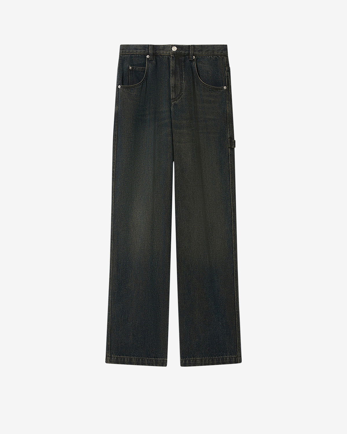 Jenter flowing faded jeans - Dirty blue - Man - 1