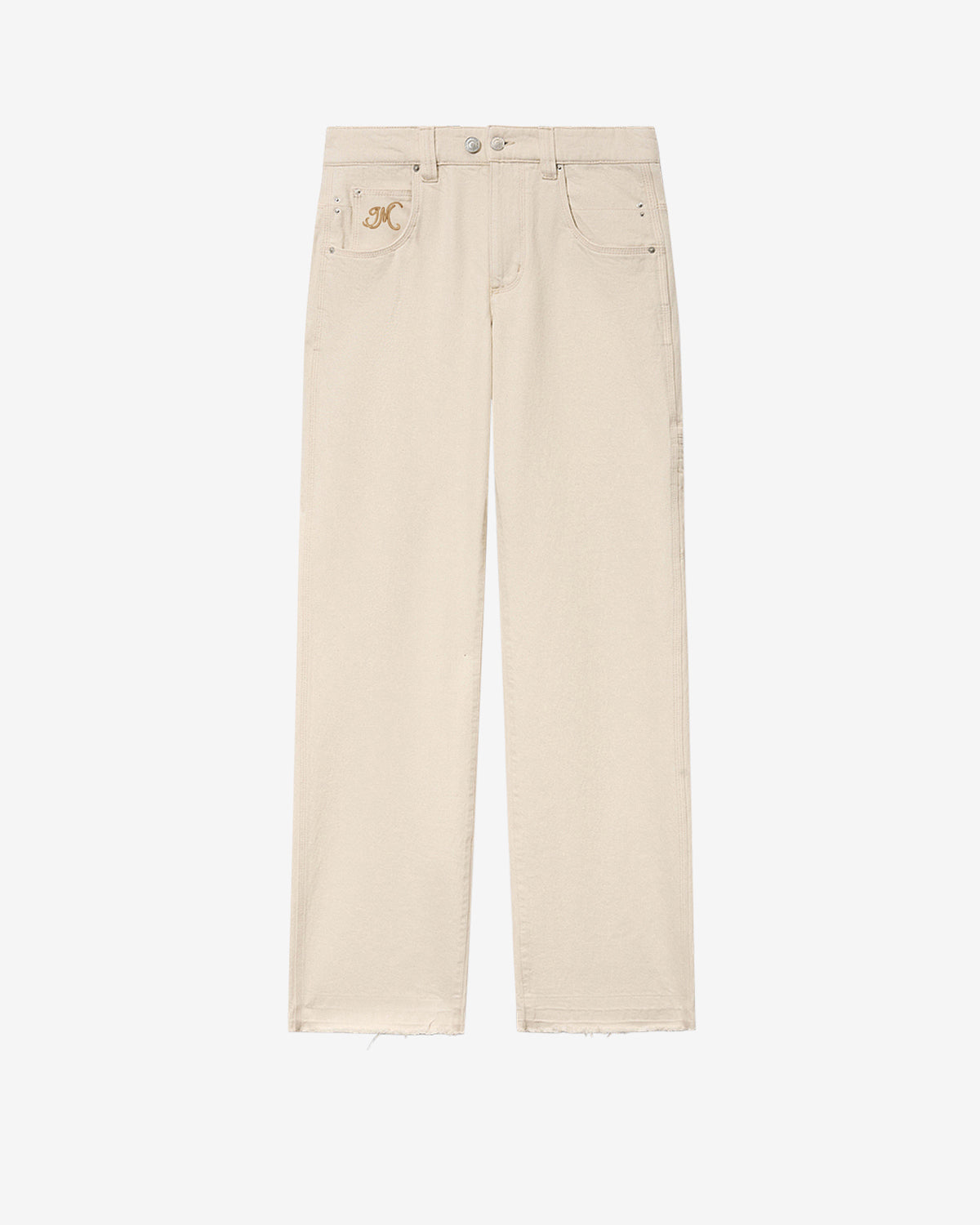 JEYDA PANTS Woman ecru | ISABEL MARANT Official online store
