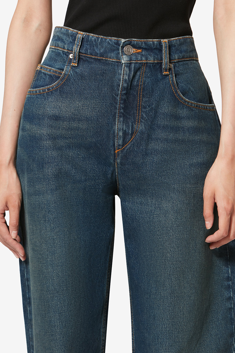 Dromie cotton pants - Blue - Woman - 3