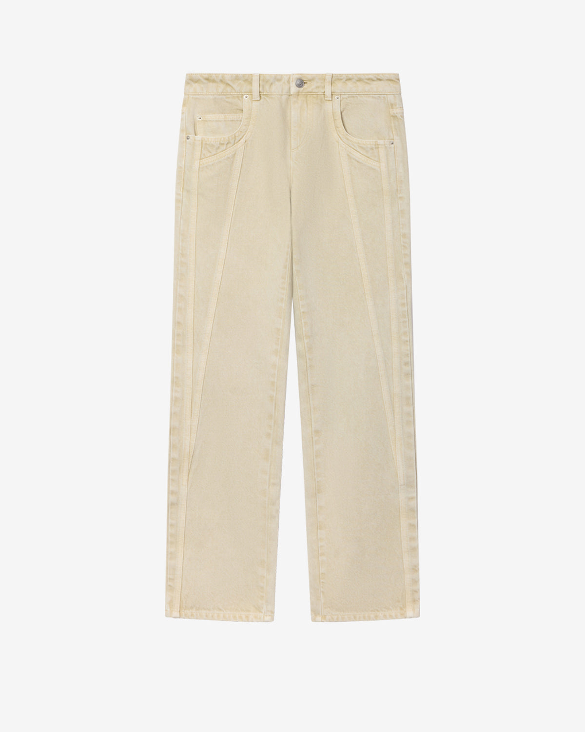 Jaylis ライトデニム ブーツカットジーンズ - 生成り - Woman - 1