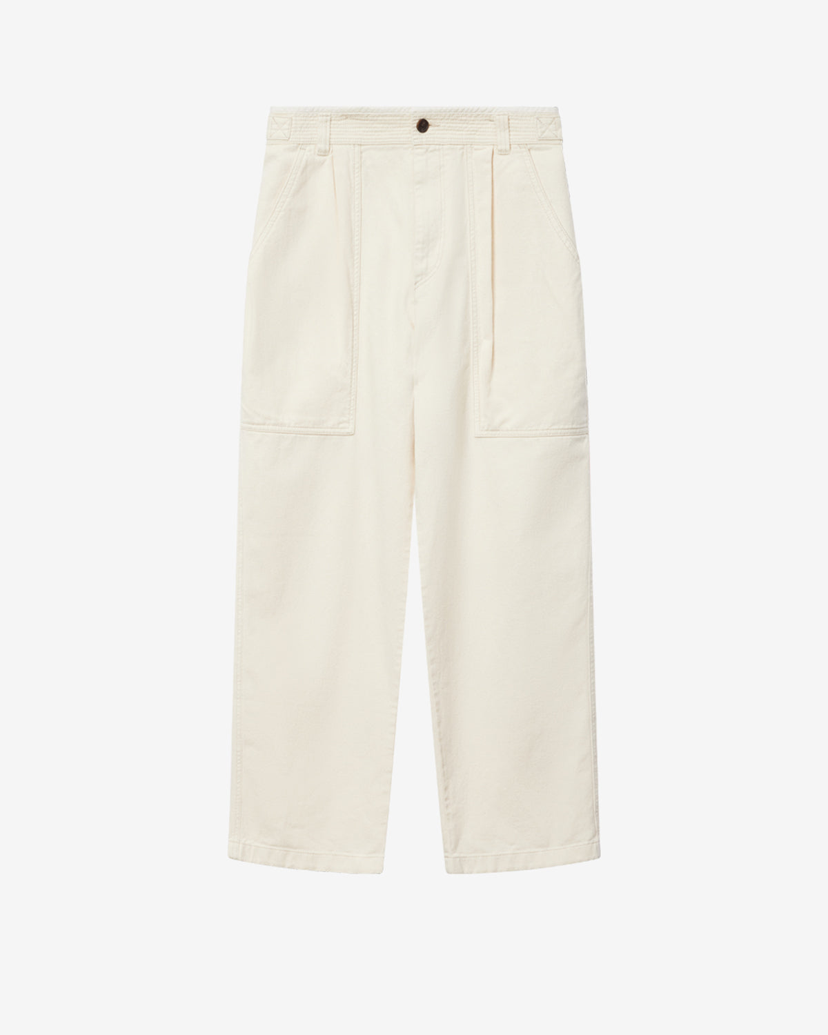 ILYAN PANTS Man ecru | ISABEL MARANT Official online store