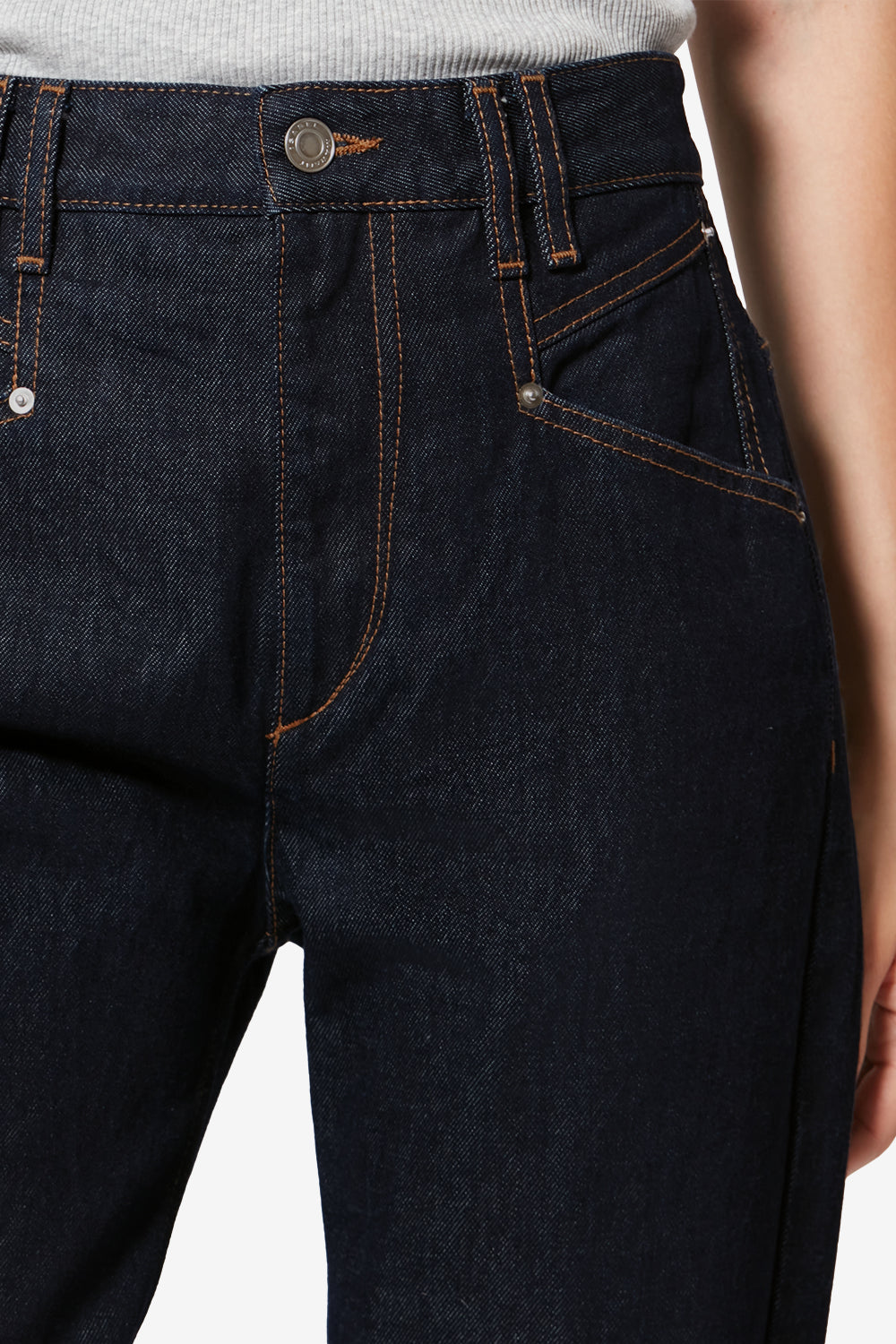 Pantalón belvia de algodón - Dark midnight - Woman - 3