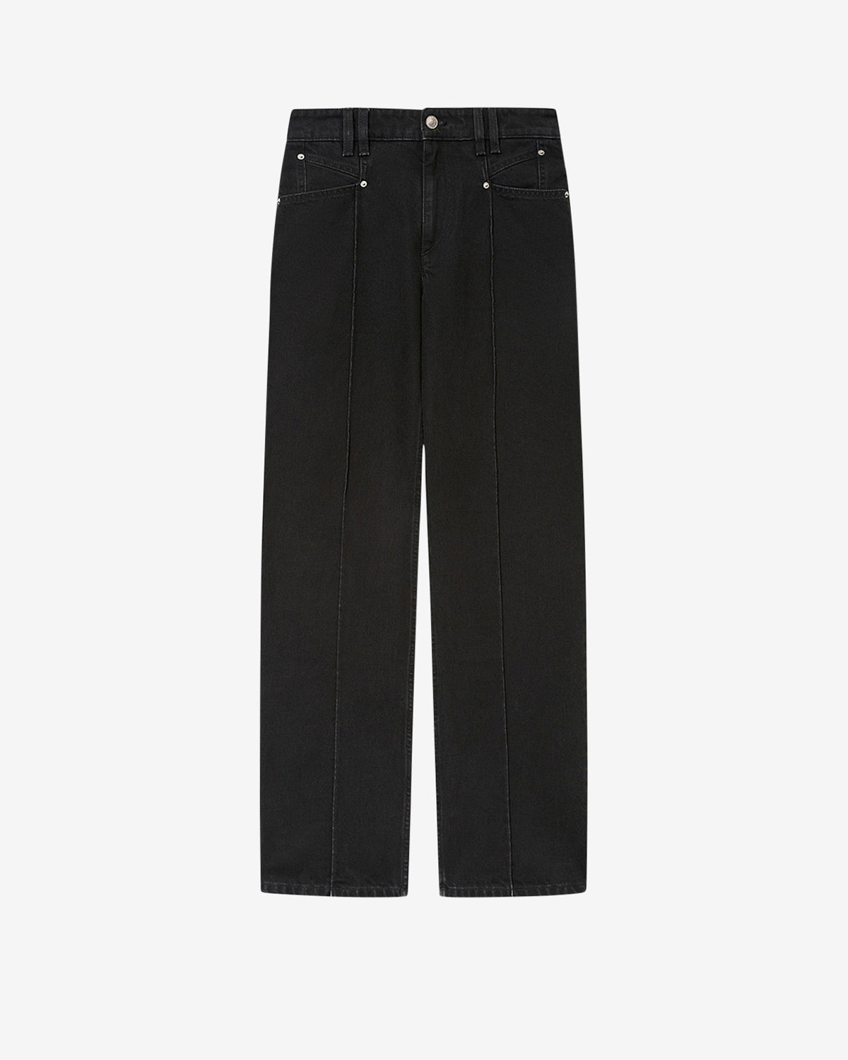 DROLANE PANTS Woman black | ISABEL MARANT Official online store