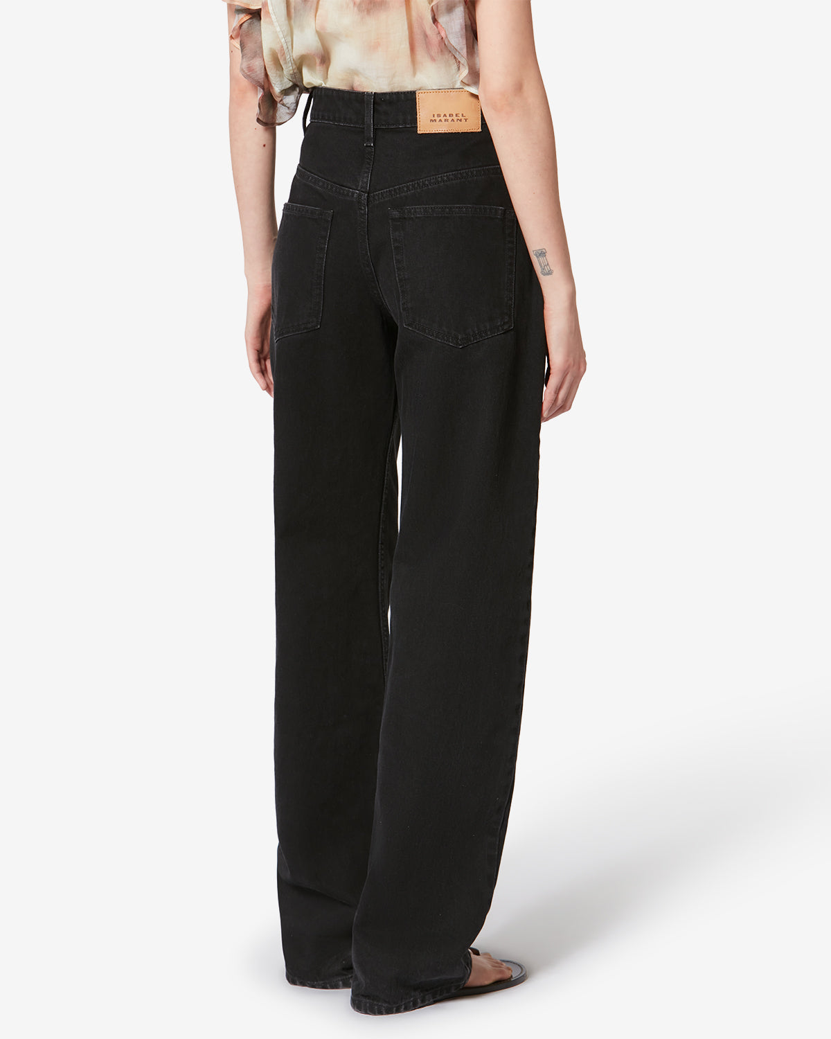 DROLANE PANTS Woman black | ISABEL MARANT Official online store