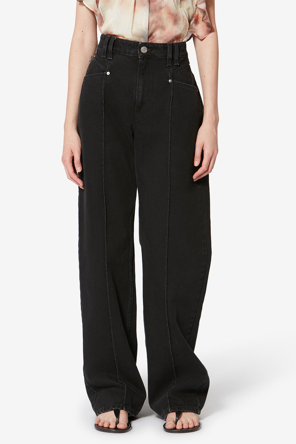 Drolane cotton pants - Black - Woman - 4