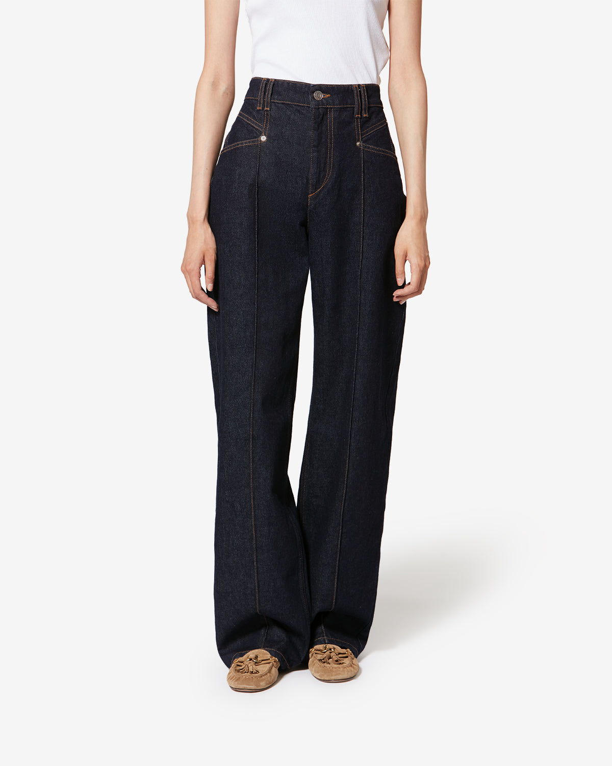 Pantalón drolane de algodón - Dark midnight - Woman - 3
