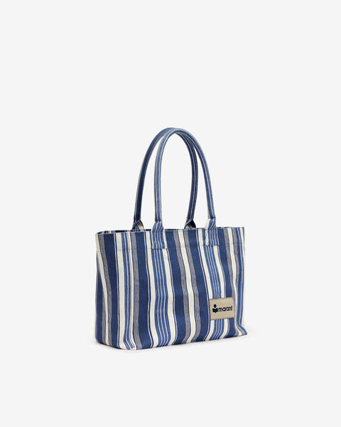 YENKY ZIPPED TOTE BAG Woman blue | ISABEL MARANT Official online store