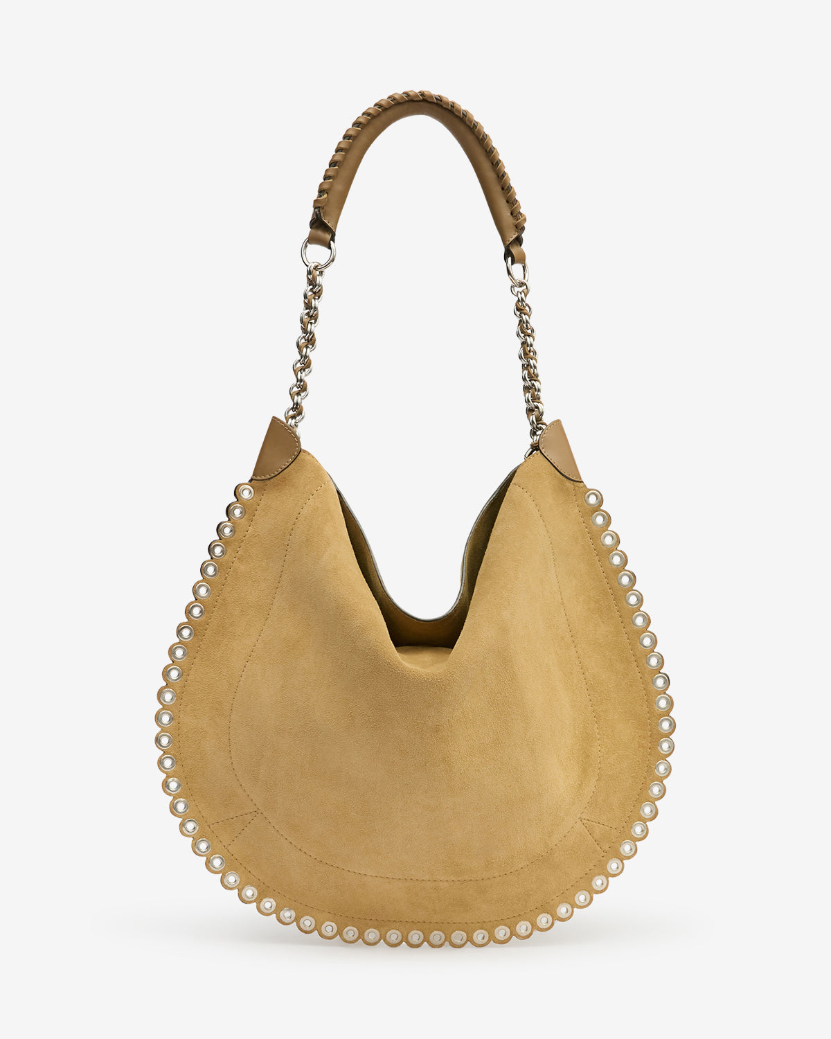 OSKAN HOBO SOFT SHOULDER BAG Woman sand | ISABEL MARANT Official