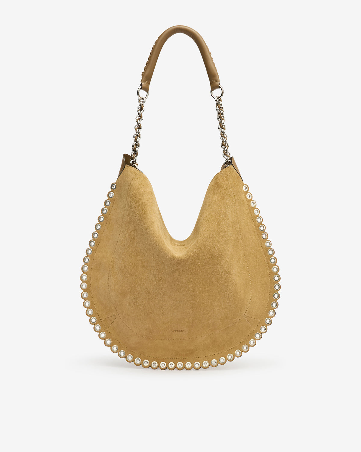 OSKAN HOBO SOFT SHOULDER BAG Woman sand | ISABEL MARANT Official