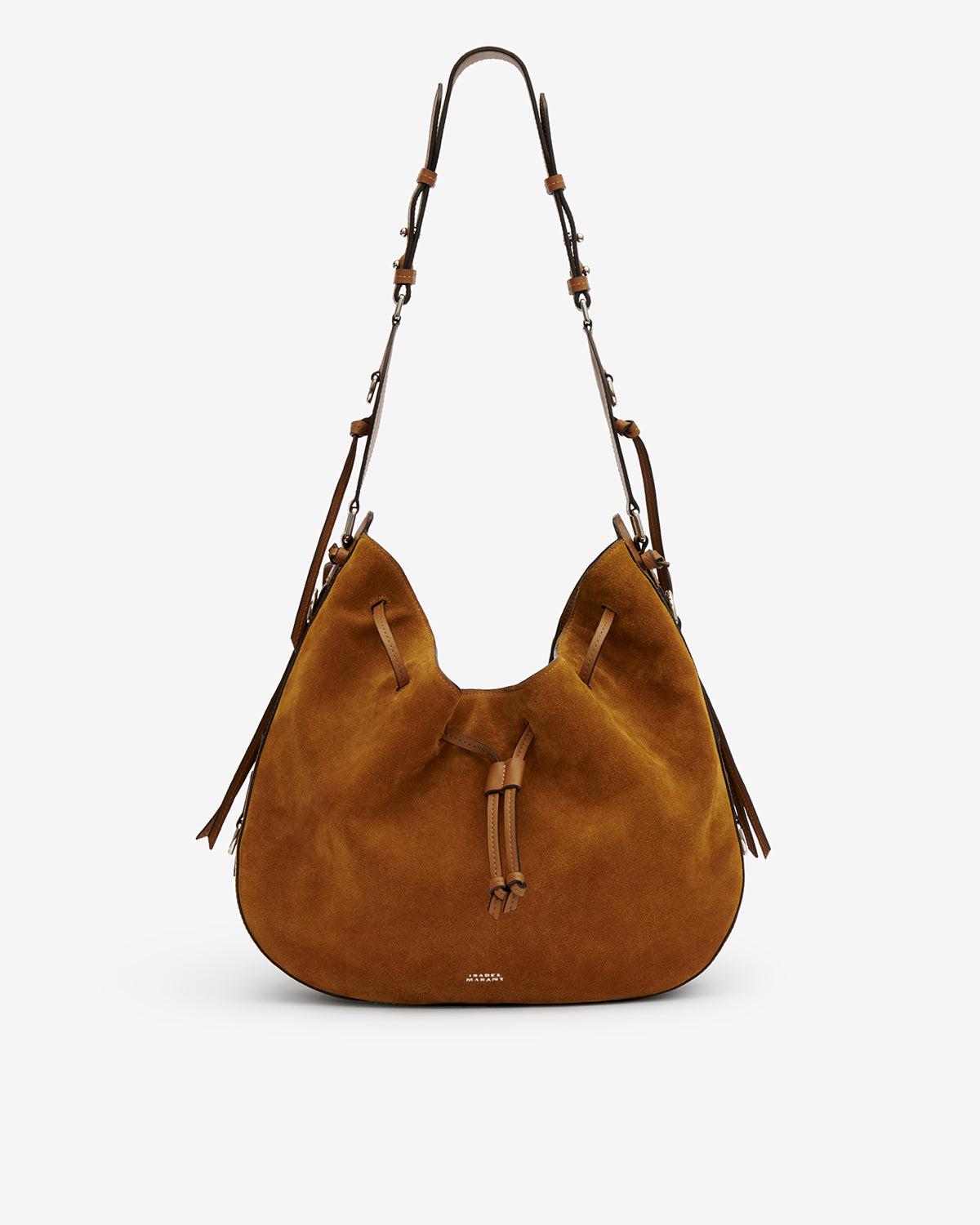 Bolso de hombro bolton hobo en cuero suave - Cognac - Woman - 4